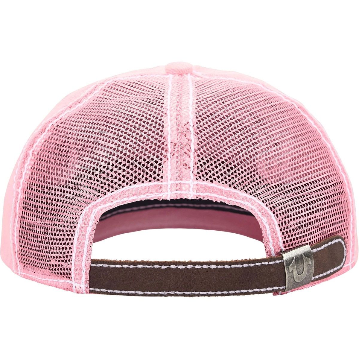 Supreme × True Religion SUPREME®/TRUE RELIGION MESH BACK 6-PANEL Logo Cap Pink Hat Size ONE SIZE - 3 Thumbnail