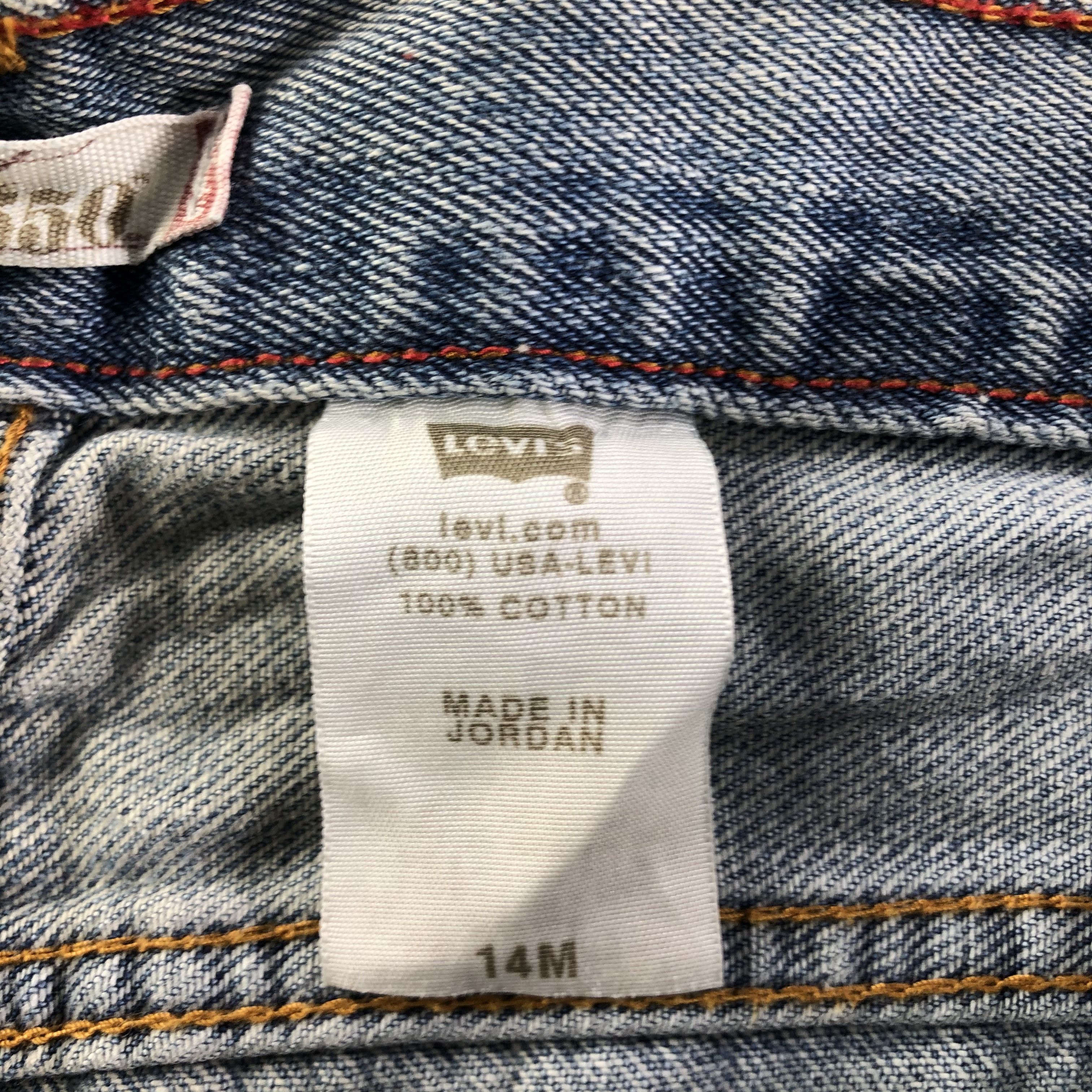 Levi's Vintage Blue Wash Levis 550 Jeans-J3198 Size US 34 / EU 50 - 10 Thumbnail