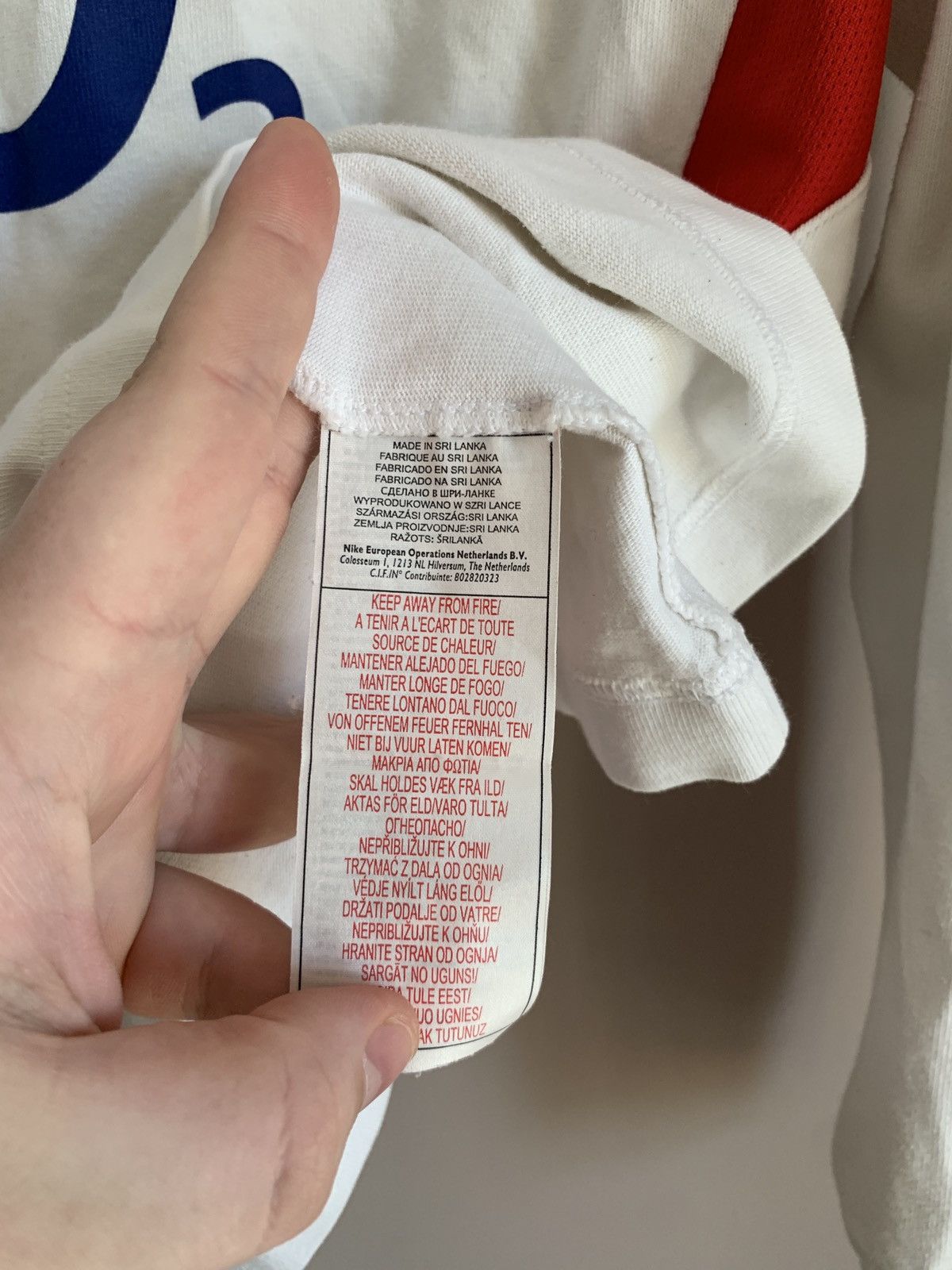 Nike England 2003 World Cup Rugby Union Nike Shirt Long Sleeve XL Size US XL / EU 56 / 4 - 17 Thumbnail