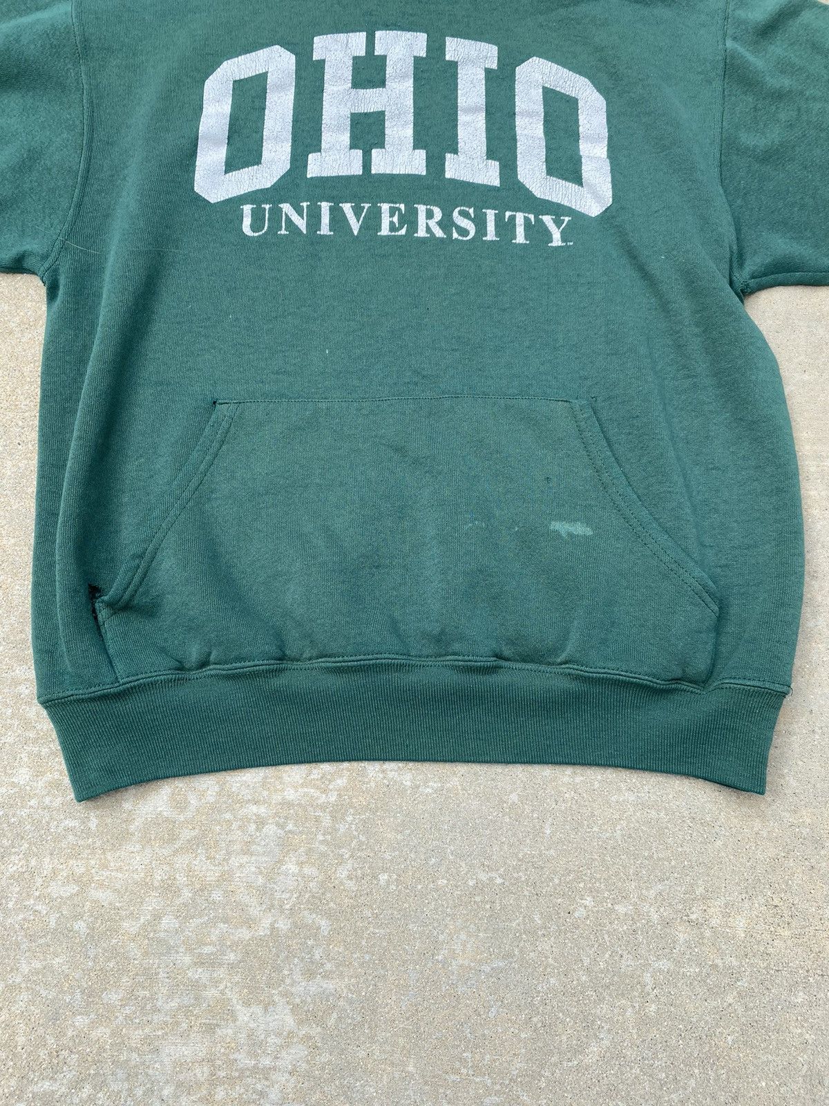 Vintage VINTAGE Ohio University Distressed Hoodie Size US M / EU 48-50 / 2 - 5 Thumbnail