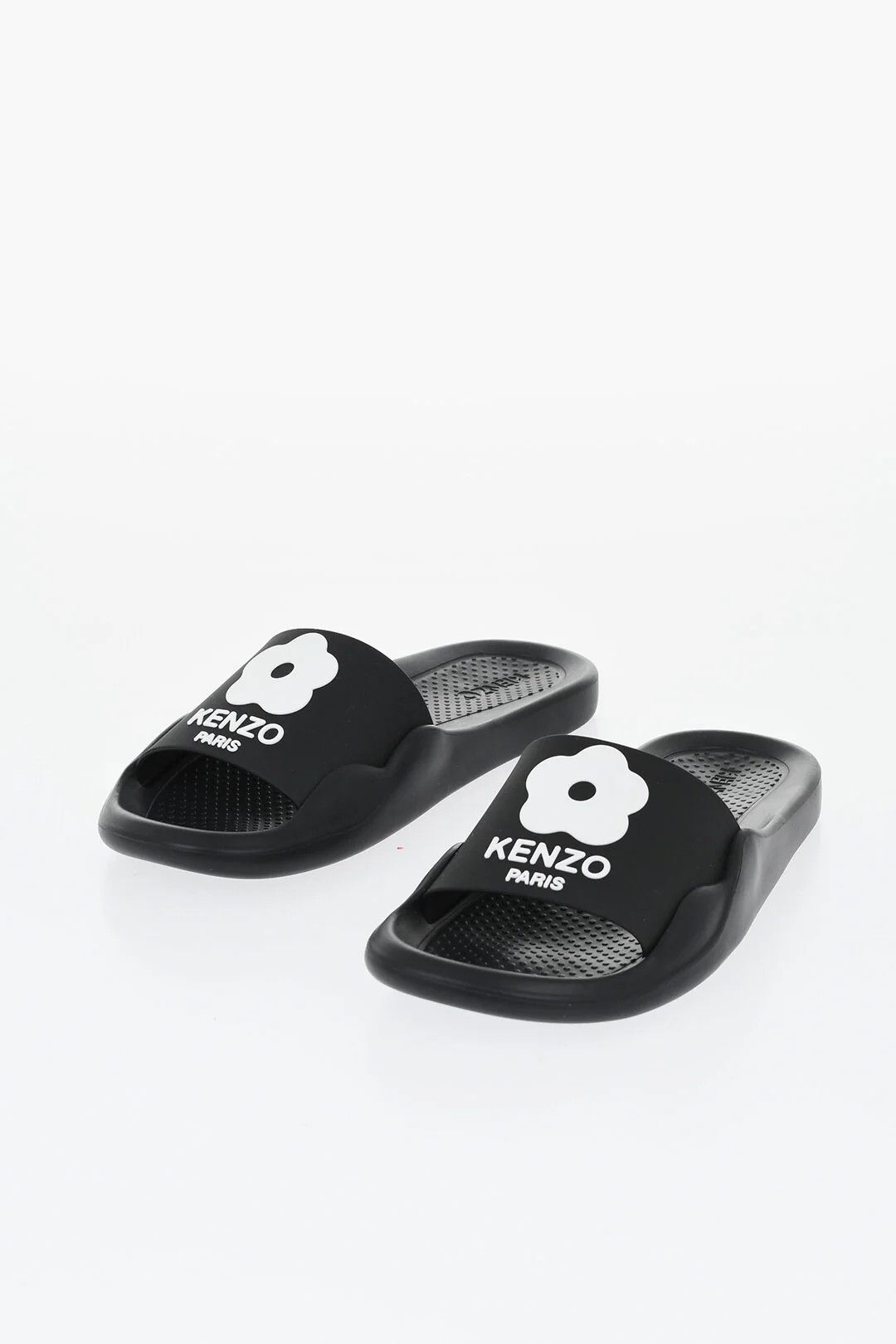 Kenzo og1mm0426 Rubber Slides in Black Size US 5 / IT 35 - 3 Thumbnail
