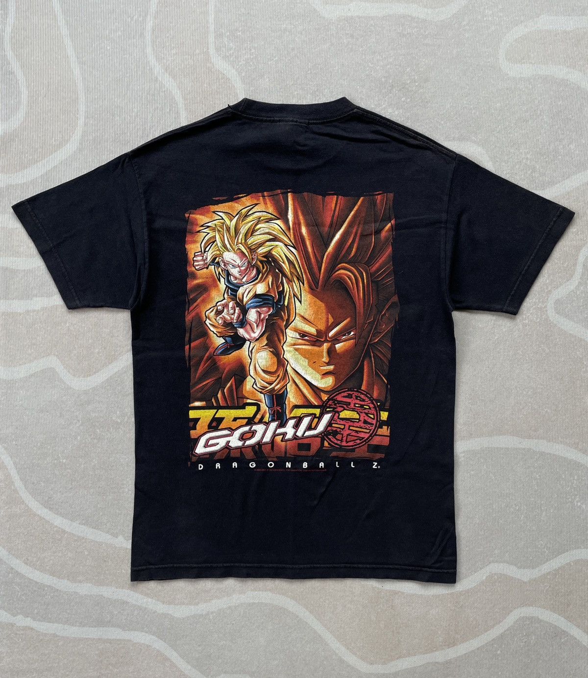 Anime × Vintage Vintage Dragon Ball Z Son Goku Super Saiyan 3 Size US M / EU 48-50 / 2 - 1 Thumbnail