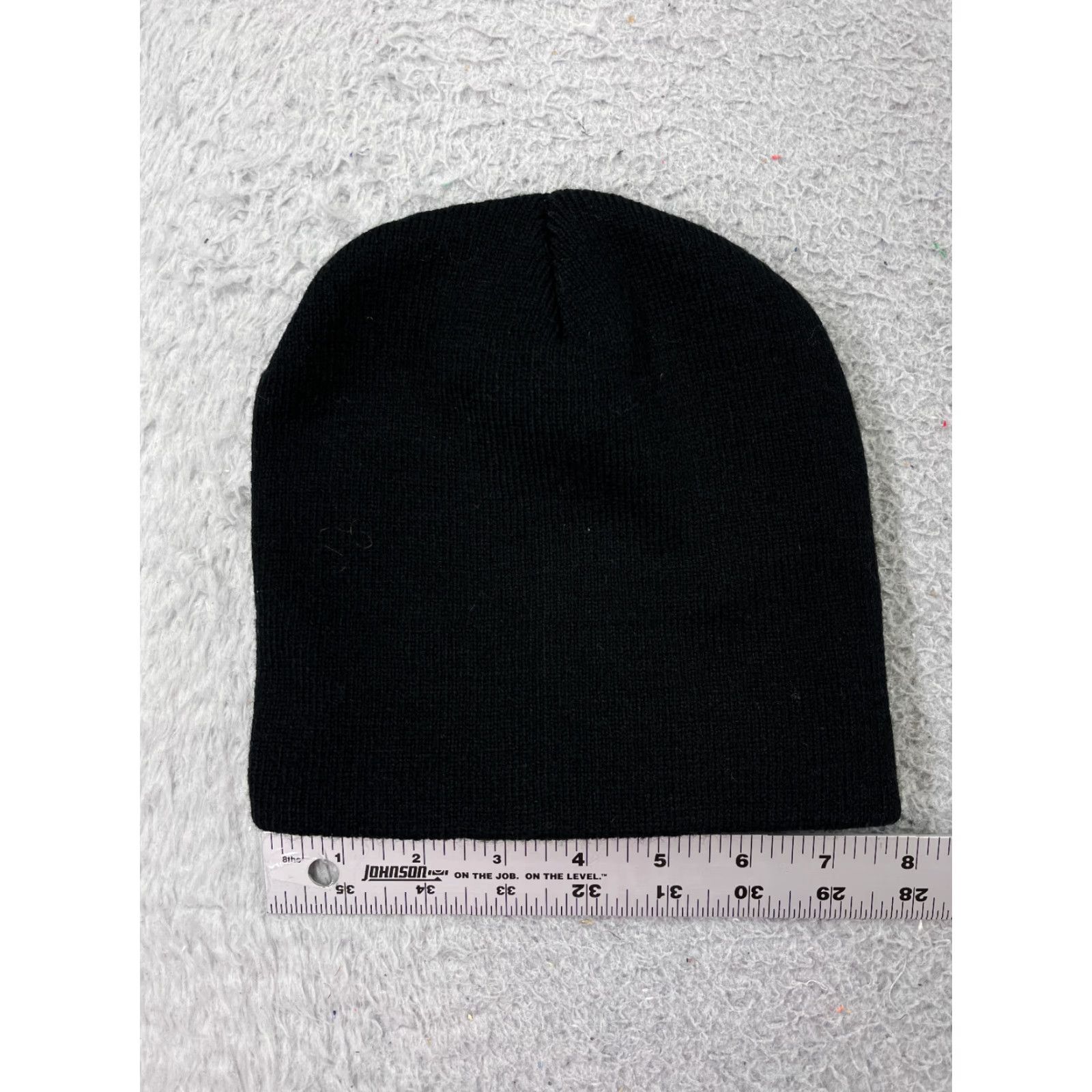 Vintage Gold Medal Ski Beanie Adult One Size Black Knit 100% Acrylic Mens Size ONE SIZE - 3 Thumbnail