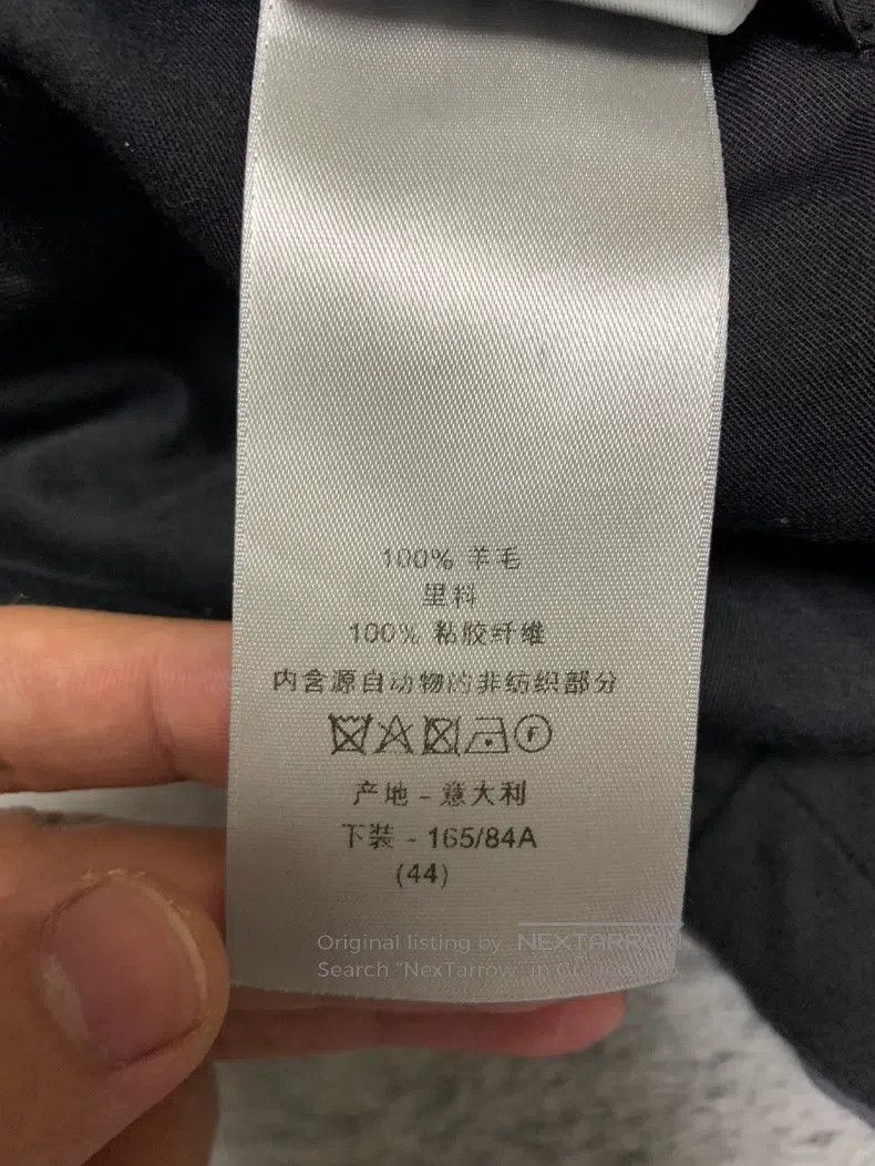 Dior Dior Grey basic dress pants Size US 28 / EU 44 - 5 Thumbnail