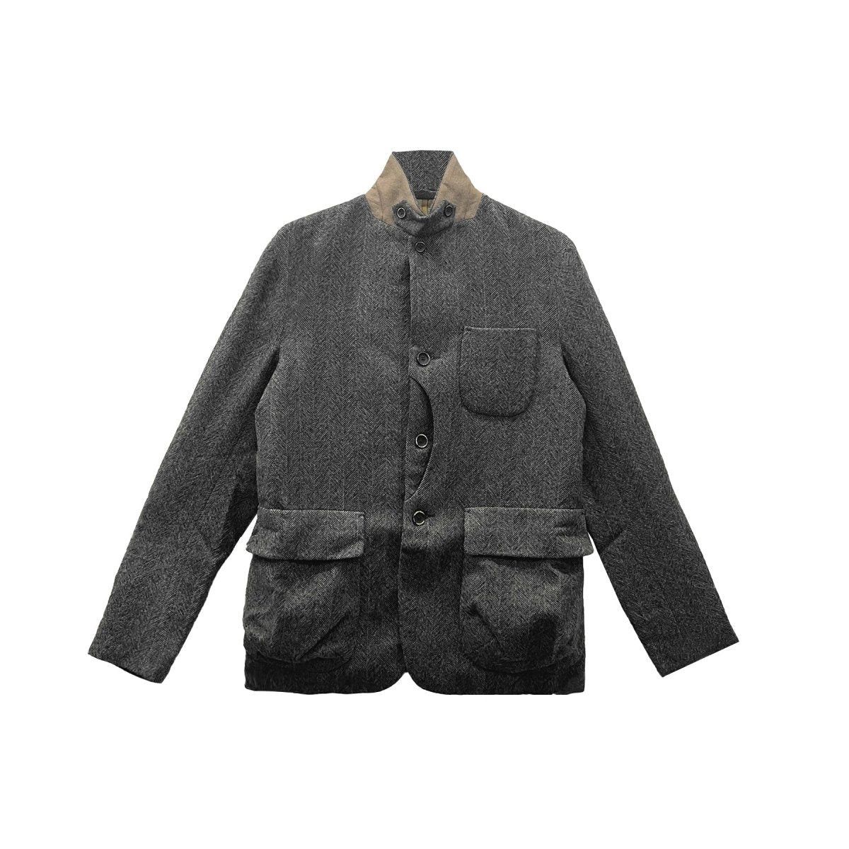 Uma Wang UMA WANG Gray Lapel Wool Blazer Size M / US 6-8 / IT 42-44 - 1 Thumbnail