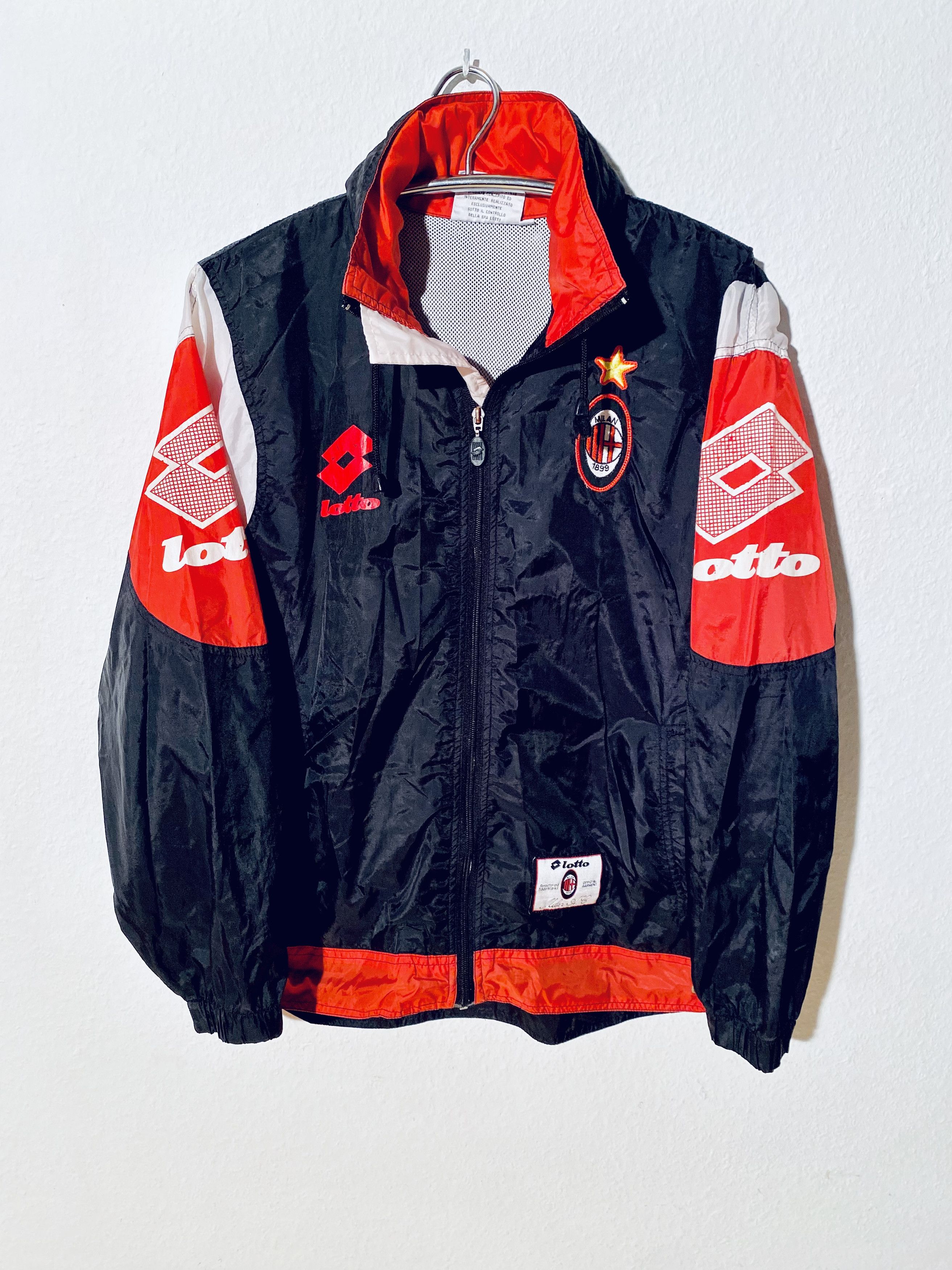 Ac Milan Lotto Jacket | Grailed