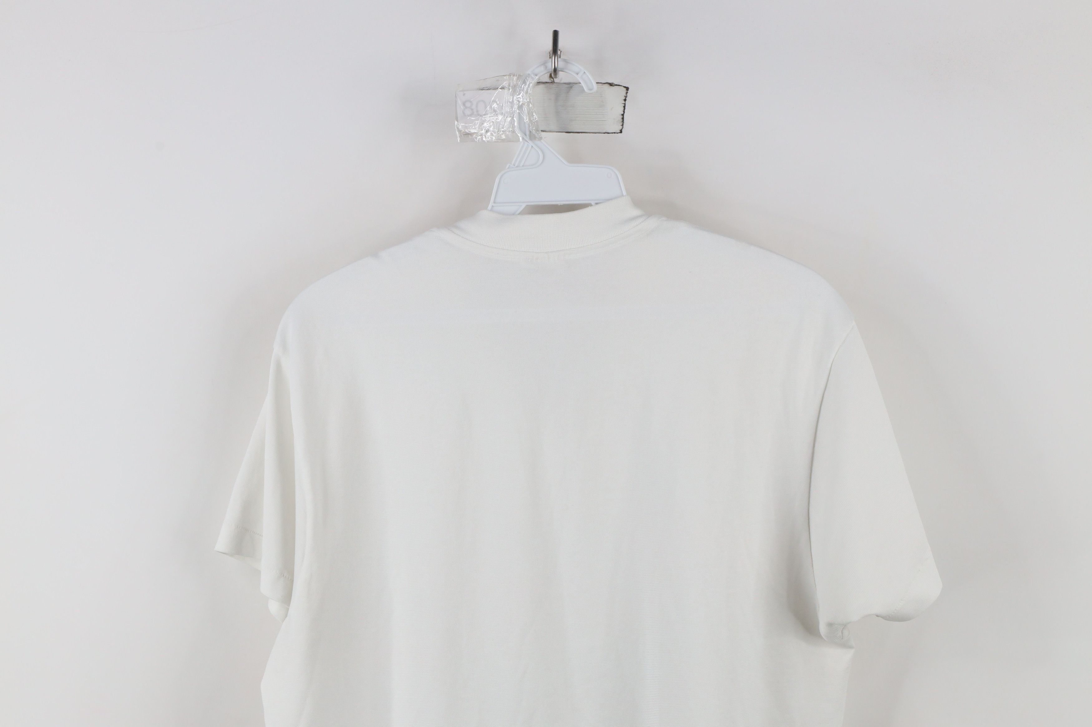 Vintage Vintage 70s Streetwear Blank Short Sleeve T-Shirt White USA Size US L / EU 52-54 / 3 - 10 Thumbnail