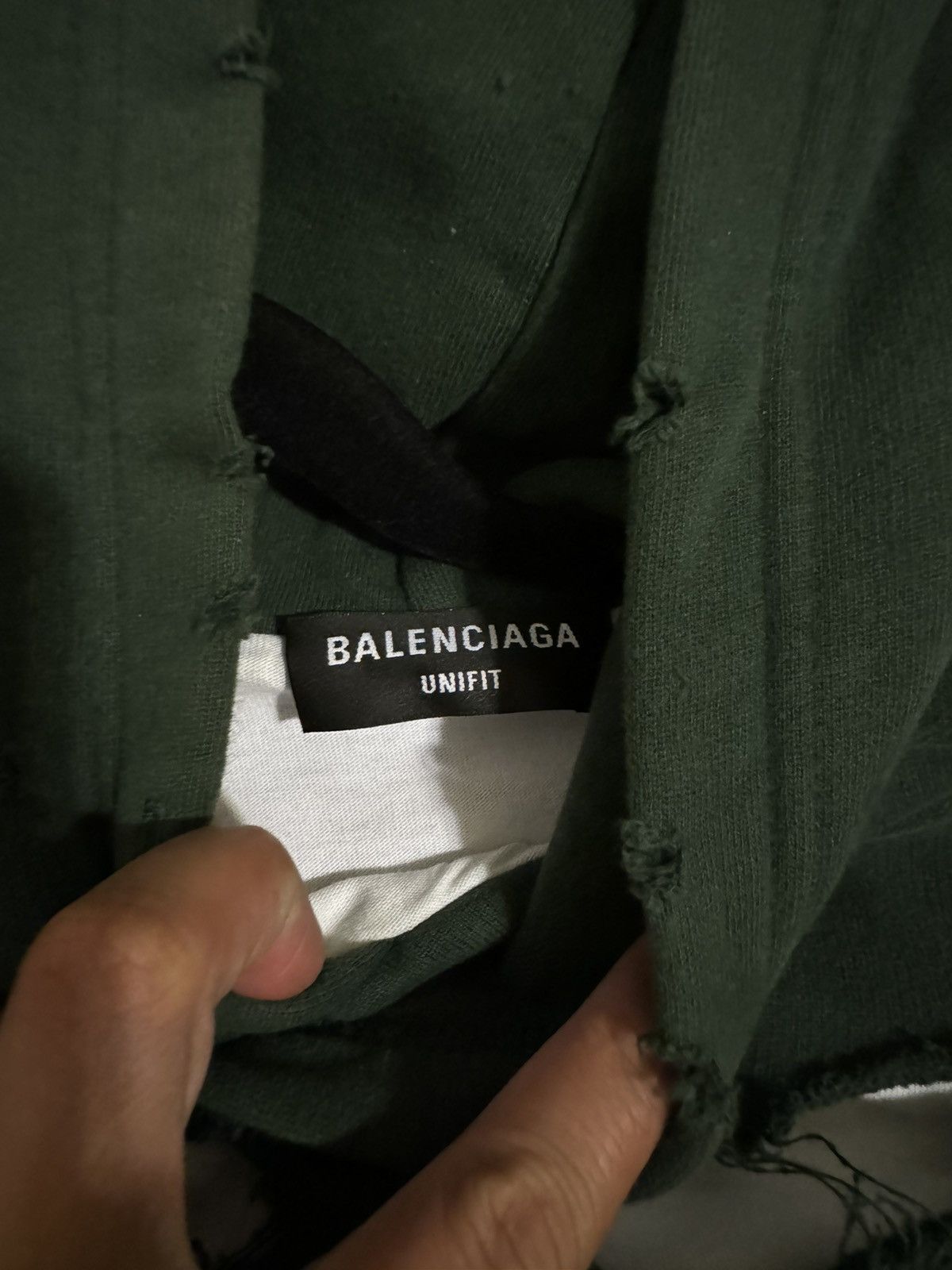 Balenciaga Balenciaga Destroyed hoodie Size US XS / EU 42 / 0 - 3 Thumbnail