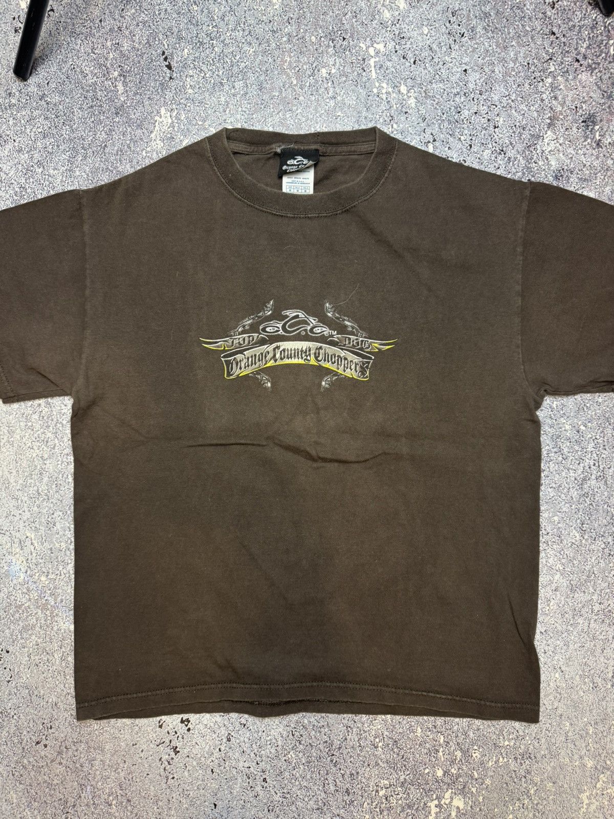 Vintage × West Coast Choppers 💥Y2K VINTAGE ORANGE COUNTY CHOPPERS TEE Size US M / EU 48-50 / 2 - 13 Thumbnail