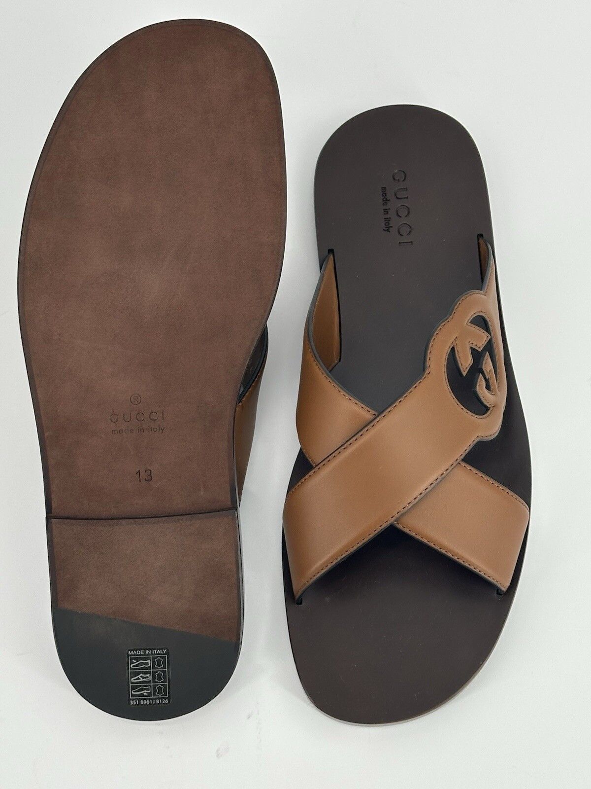 Gucci New Gucci Sandalen Size-EU-47/UK-13/US-14 Size US 14 / EU 47 - 9 Thumbnail
