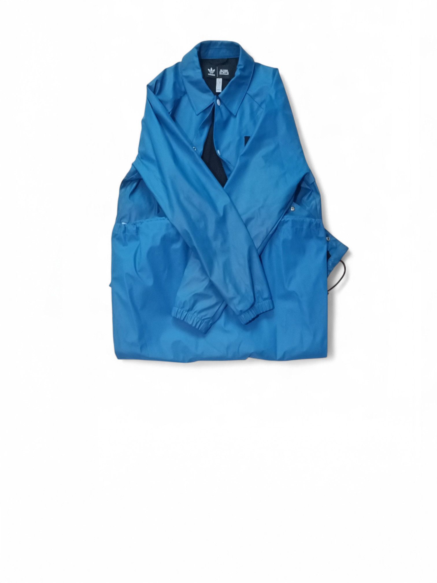 Adidas OLIVIA OBLANC x KENDALL JENNER FW18 TRENCH COAT BLUE Size S / US 4 / IT 40 - 11 Thumbnail