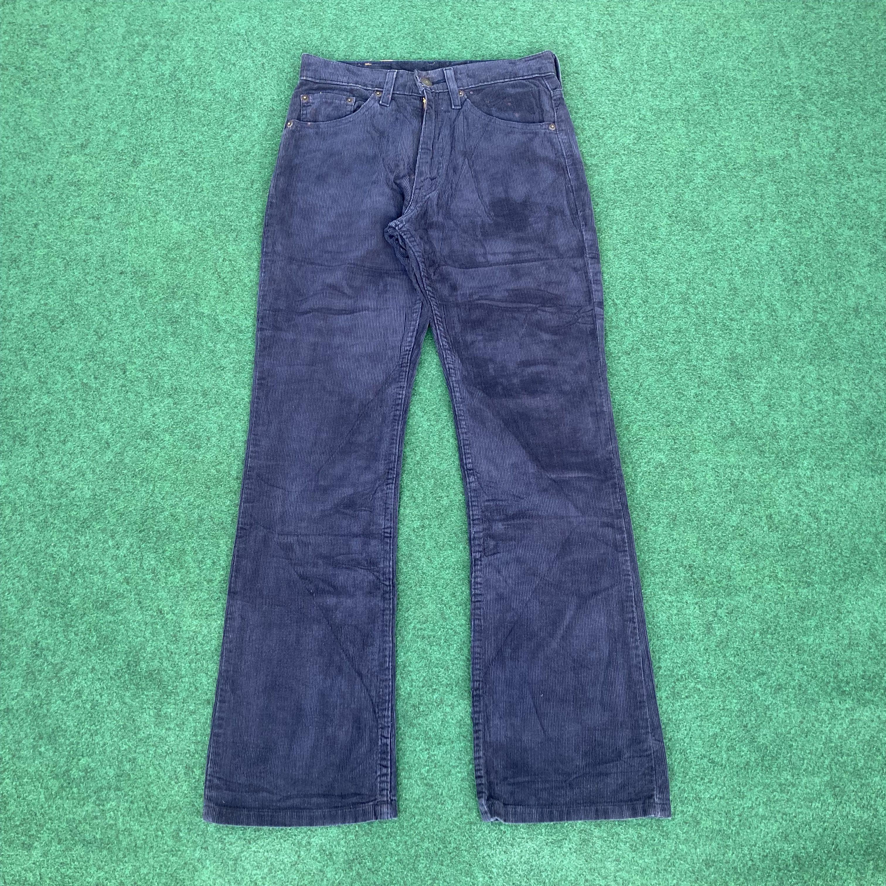 Levi's × Vintage Vtg Levis 517 Corduroy flare Jeans Sz 28 Bootcut Jeans Size US 28 / EU 44 - 1 Thumbnail