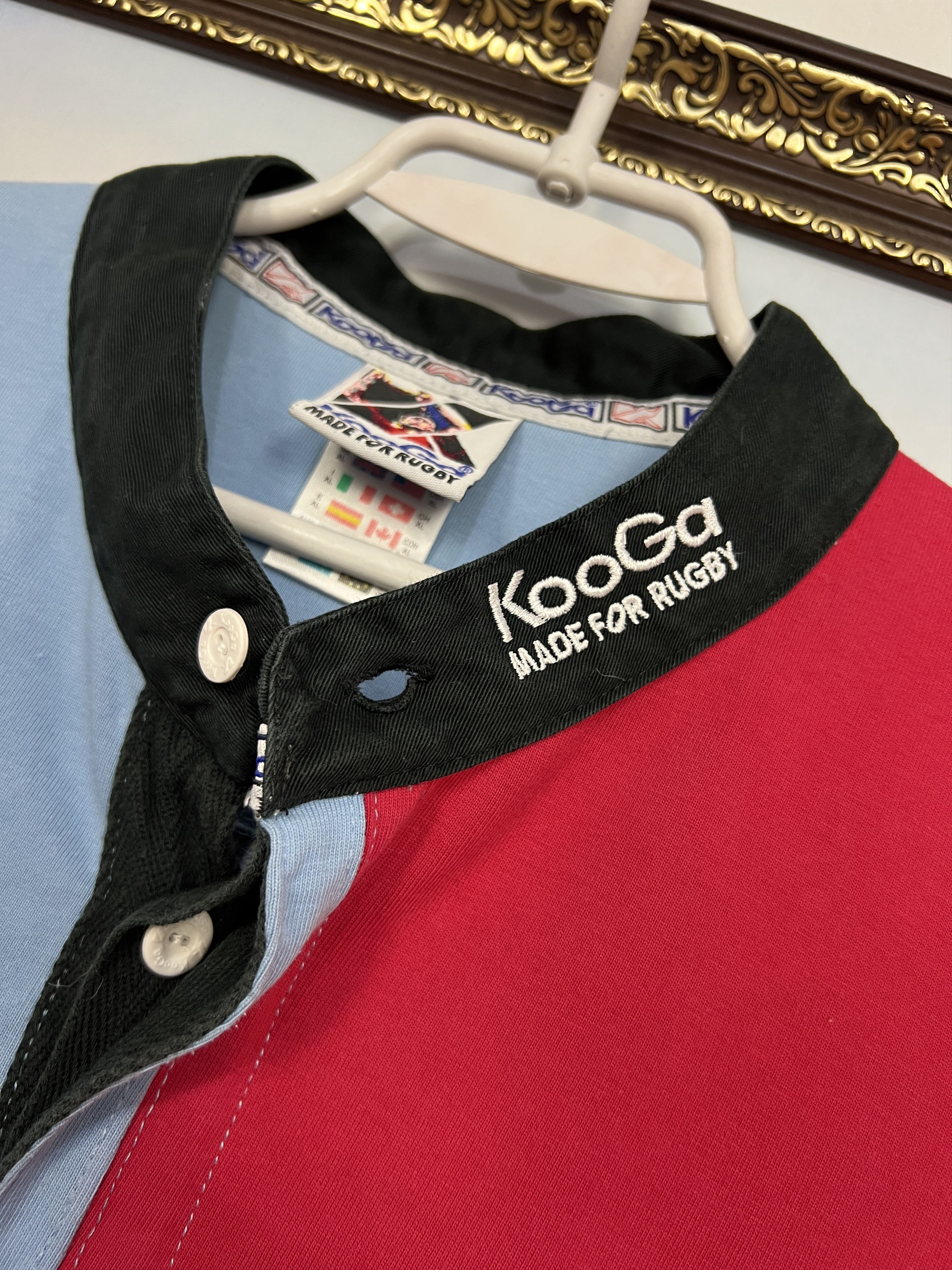 Vintage Kooga Harlequins Rugby Union Jersey Trikot Rare Shirt Hype Size US XL / EU 56 / 4 - 4 Thumbnail