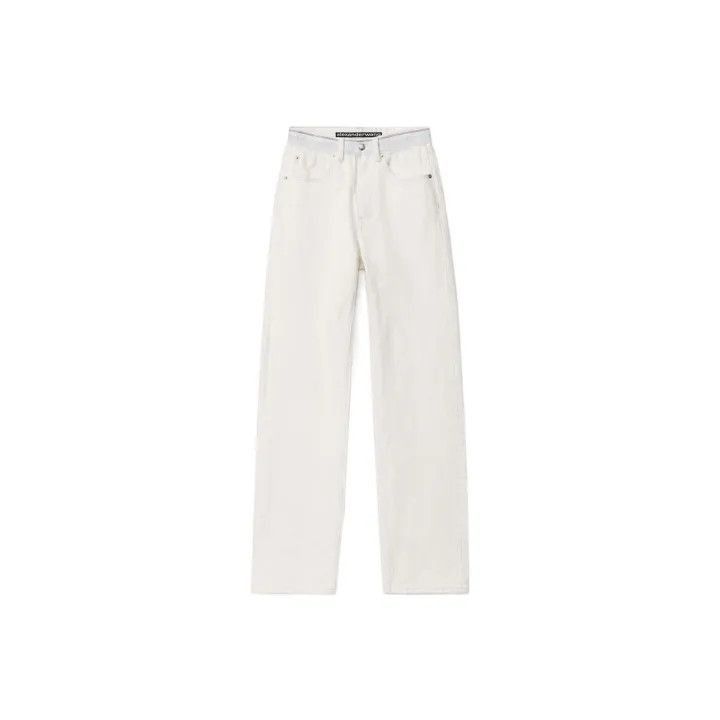 Alexander Wang Alexander Wang SS23 Cleanfit Wide Leg Denim Pants - Size 26" / US 2 / IT 38 - 2 Thumbnail