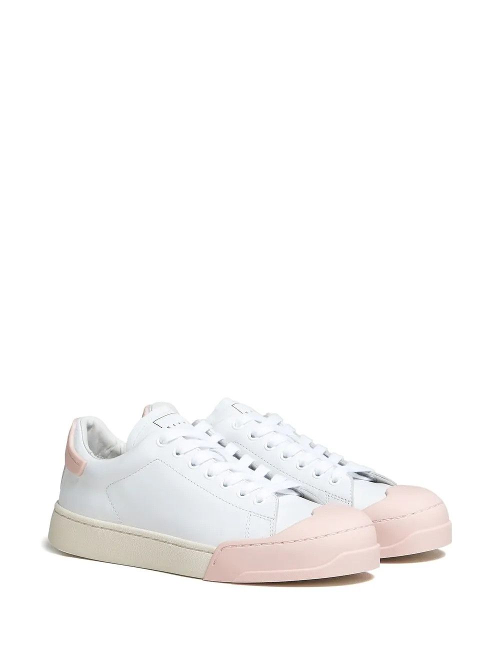 oc11z0525 Lace Up Panelled Sneakers in White