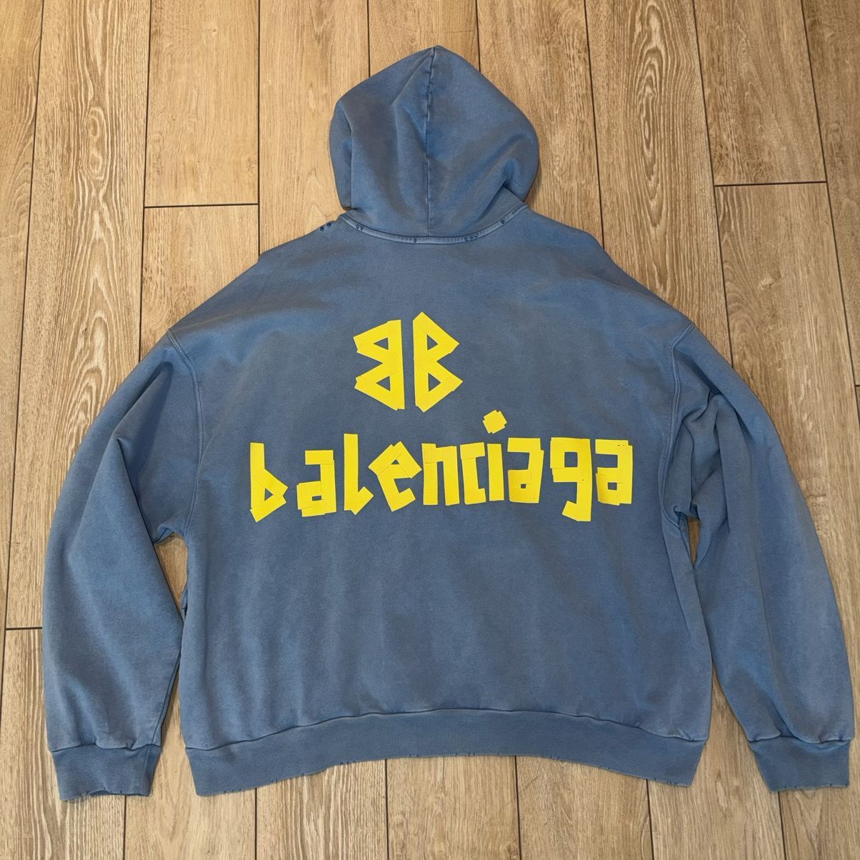 Balenciaga Balenciaga New Tape Hoodie Size US M / EU 48-50 / 2 - 2 Thumbnail