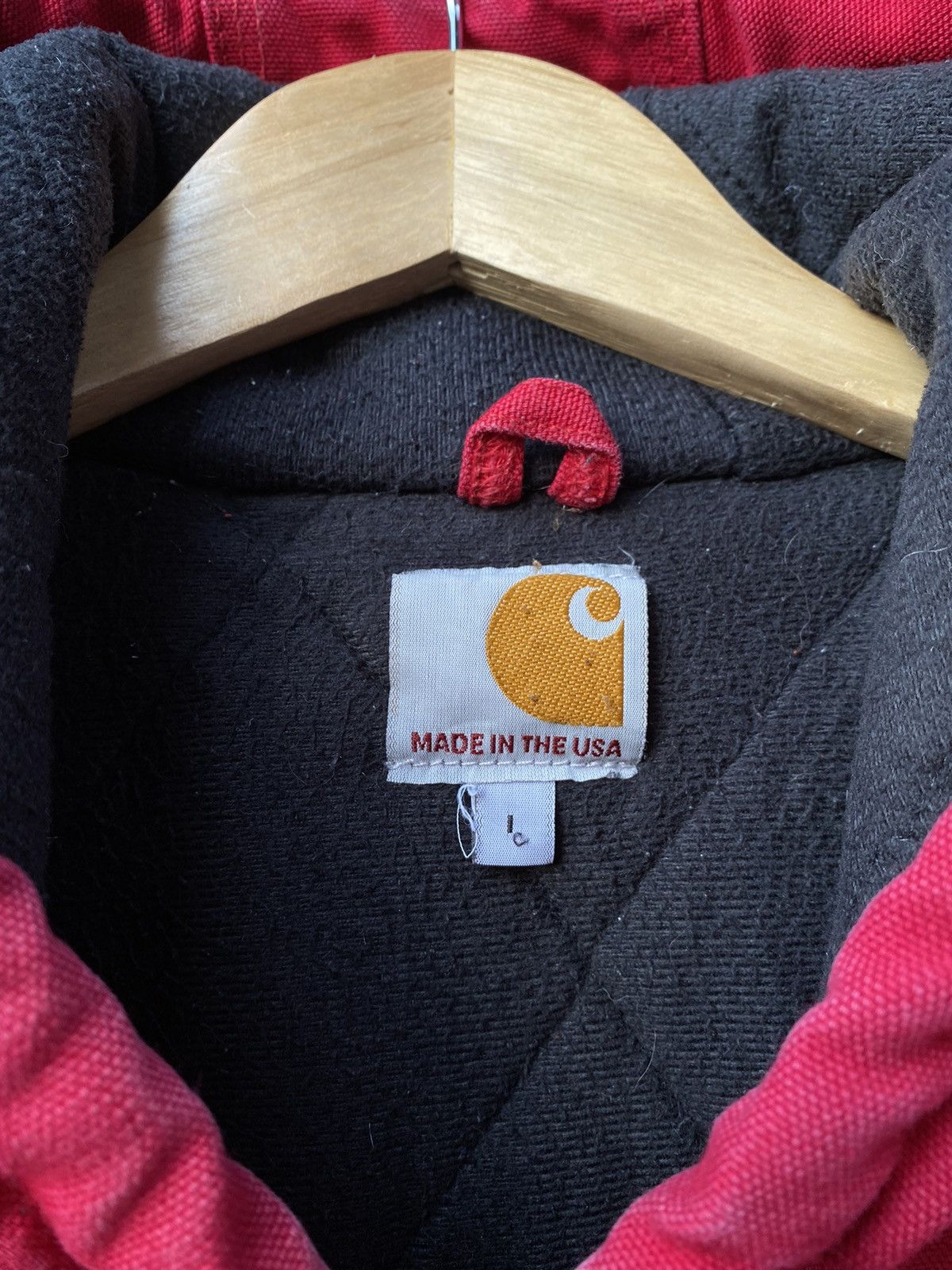 Carhartt × Vintage Vintage Carhartt Active Jacket 90’ mad in USA Size US L / EU 52-54 / 3 - 9 Thumbnail
