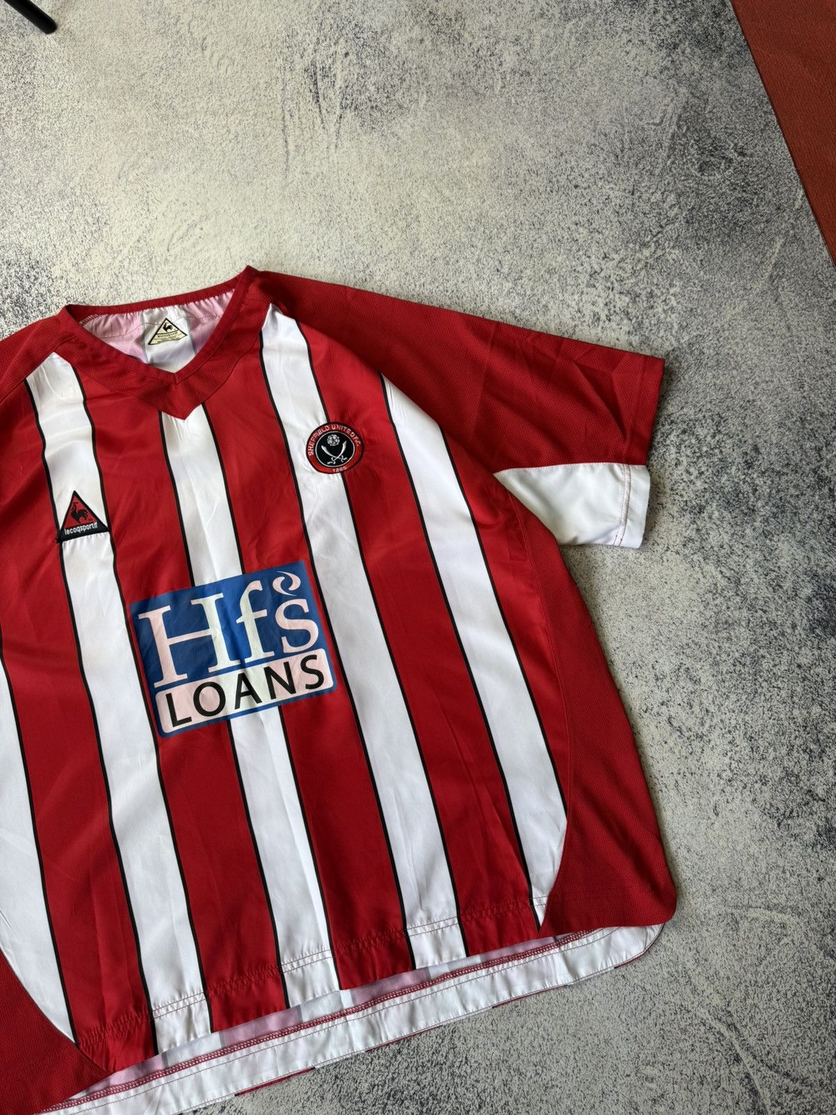 Vintage Vintage Sheffield United Retro Home Football Shirt 2004/05 Size US XL / EU 56 / 4 - 7 Thumbnail