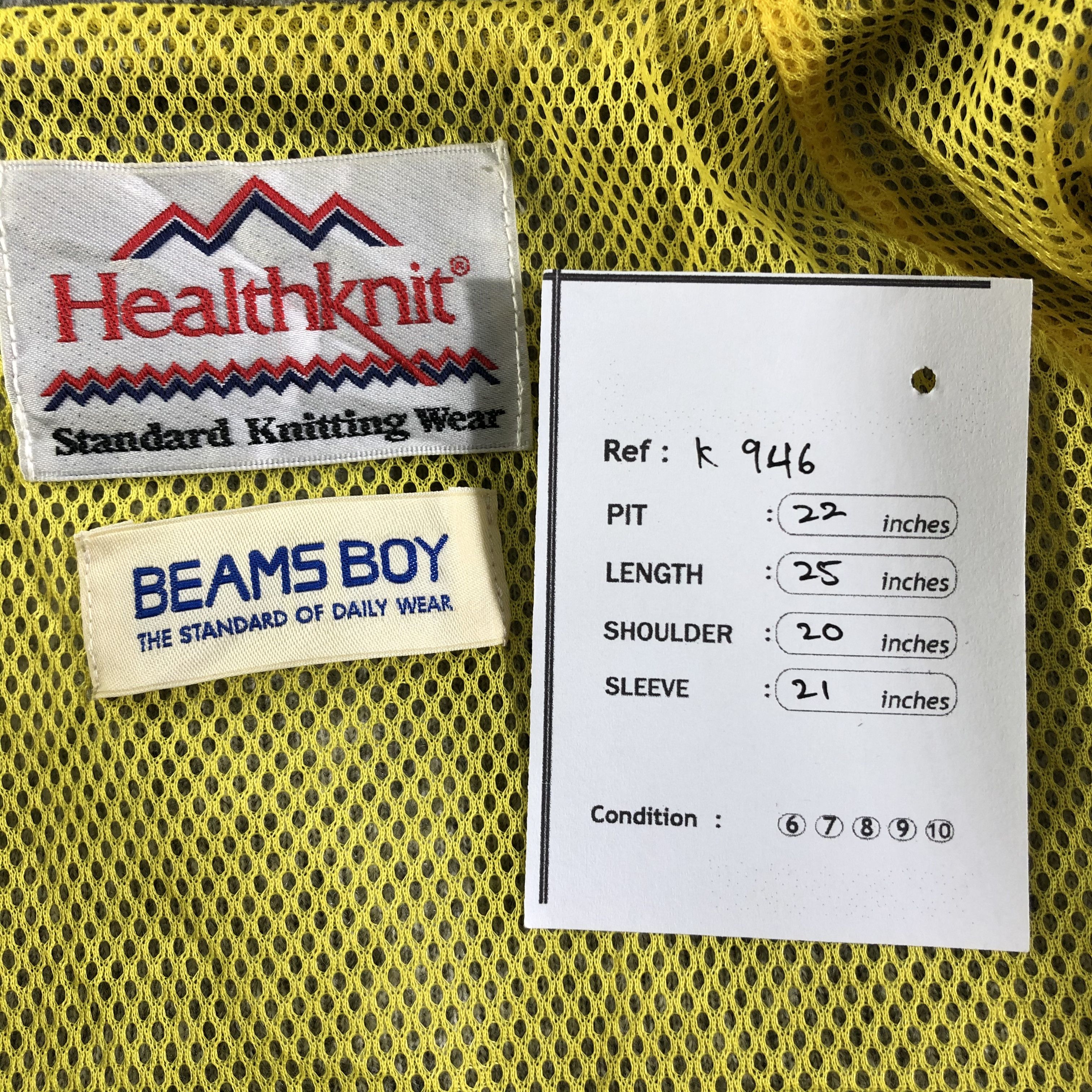Beams Plus Beams Boy x Healthknit Fleece Jacket Size US M / EU 48-50 / 2 - 8 Thumbnail