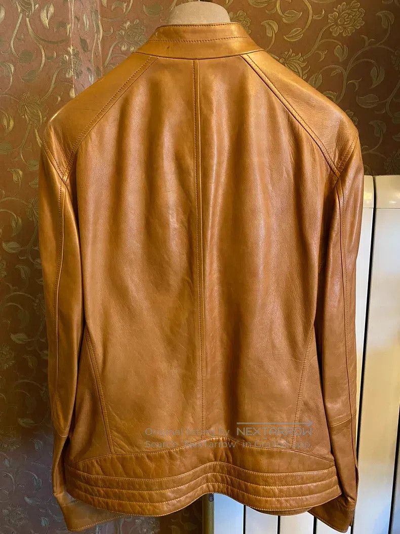 Brunello Cucinelli Brunello Cucinelli Leather jacket, genuine leather Size US M / EU 48-50 / 2 - 6 Thumbnail