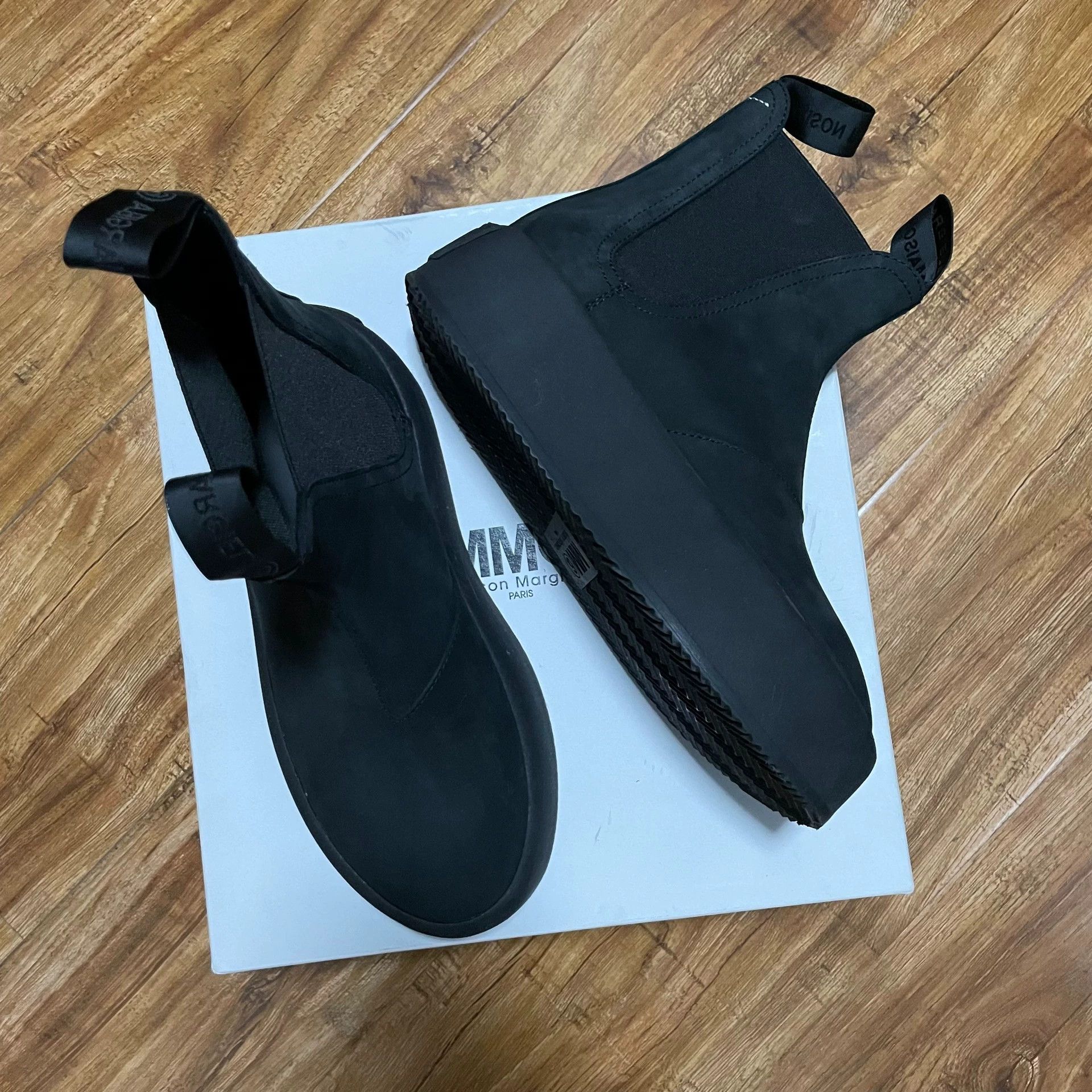 MM6 MM6 Maison Margiela Platform Ankle Boots EU 36 New Size US 5.5 / IT 35.5 - 1 Thumbnail