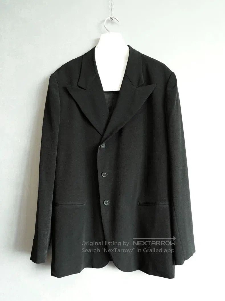 Yohji Yamamoto Double Breasted Acetate Coat by Yohji Yamamoto. Size US M / EU 48-50 / 2 - 5 Thumbnail