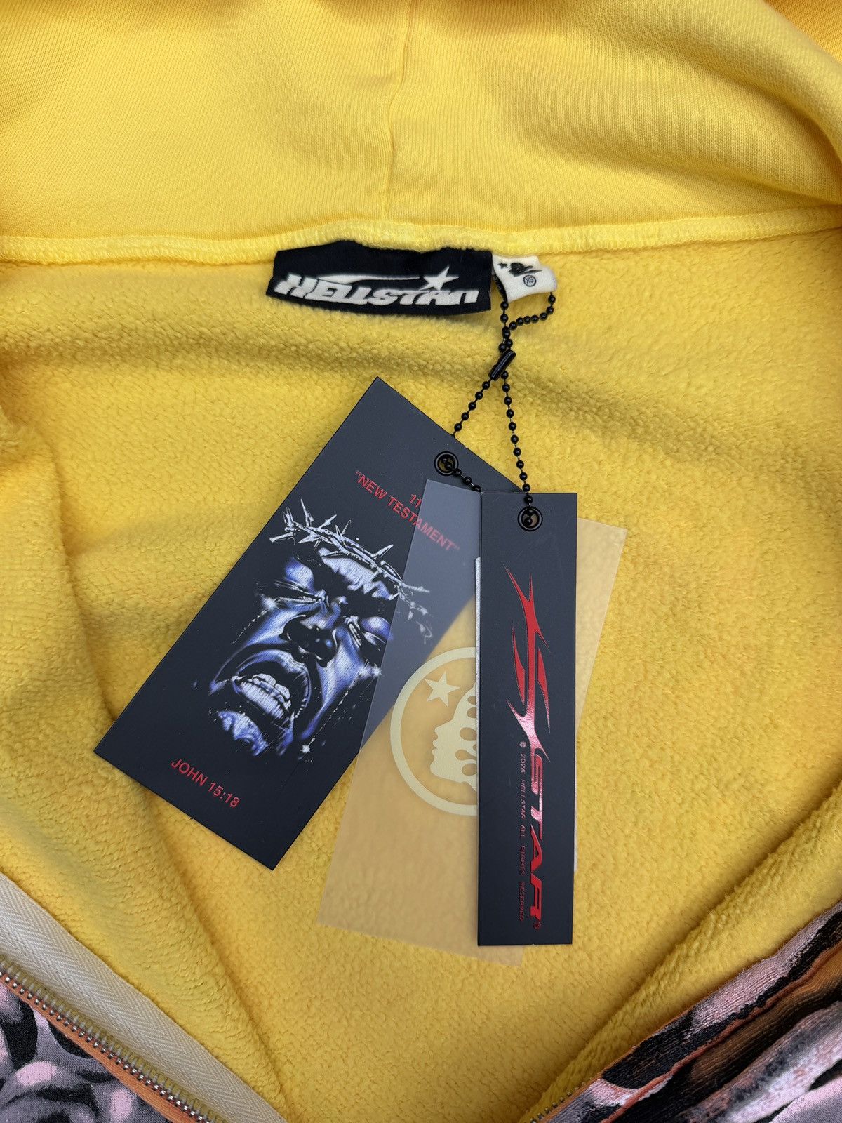 HELLSTAR Hellstar Sun Zip Up Hoodie Size US XS / EU 42 / 0 - 4 Thumbnail