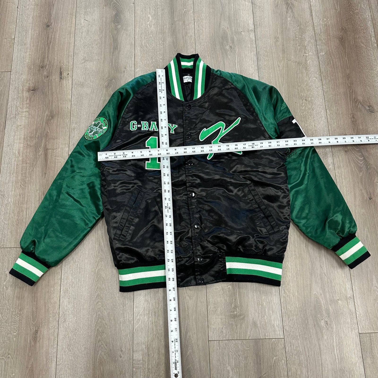 Vintage Hardball Kekambas G Baby Classic Reels satin bomber jacket Size US M / EU 48-50 / 2 - 3 Thumbnail