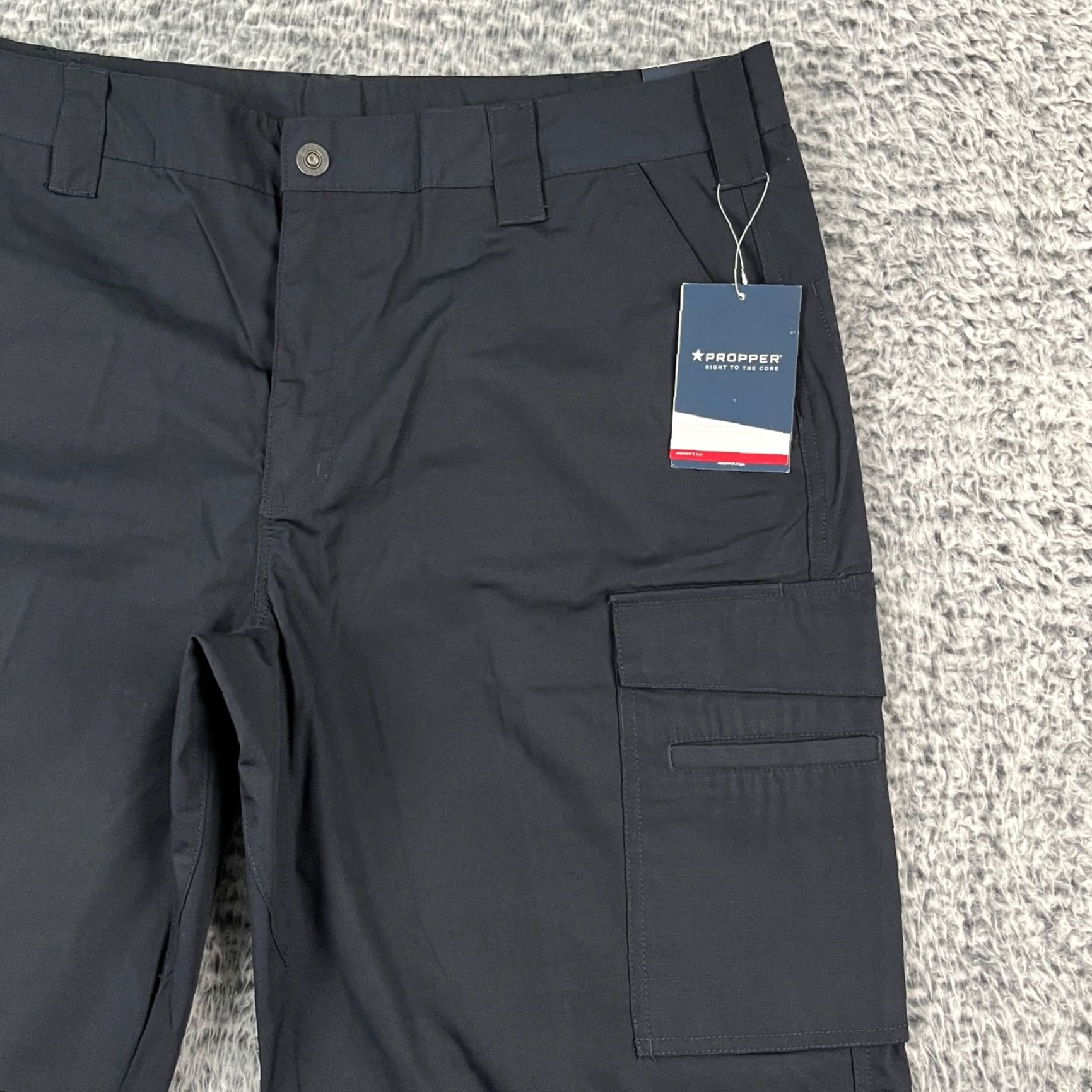 Propper Propper Tactical Pants Womens 20 LAPD Navy RevTac Ripstop Cargo Uniform Size 42" / US 20 - 4 Thumbnail