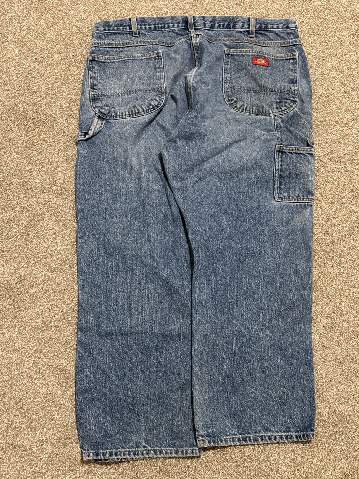 Dickies Dickies Baggy Fit Mens 42x30 Work Carpenter Jeans Size US 42 / EU 58 - 1 Thumbnail