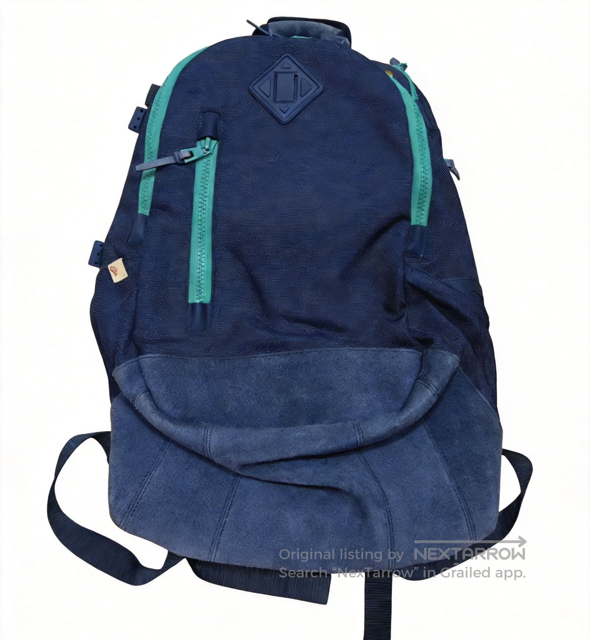Visvim Visvim Rare Green Ballistic E-Cat 18L Suede Messenger Bag