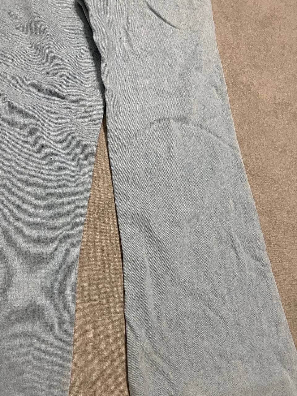 Shein Women`s Crazy Flared Blue Distressed Jeans Denim Shein Sz 28 Size 28" / US 6 / IT 42 - 13 Thumbnail