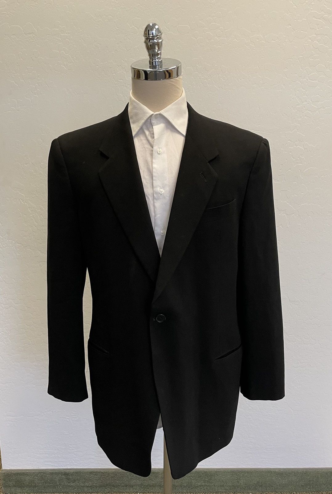 Giorgio Armani × Vintage Vintage Wool Jacket Size 46R - 1 Thumbnail