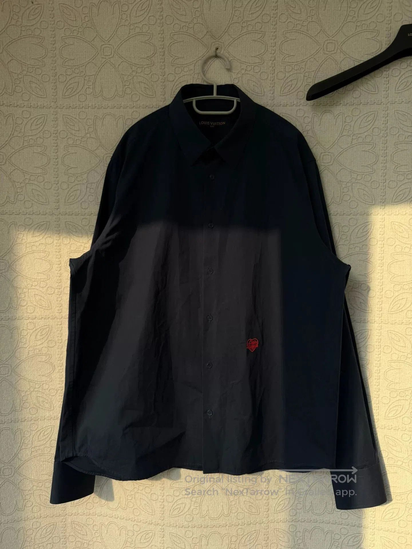 Louis Vuitton louis vuitton x nigo heart embroidered shirt. Size US XL / EU 56 / 4 - 1 Thumbnail