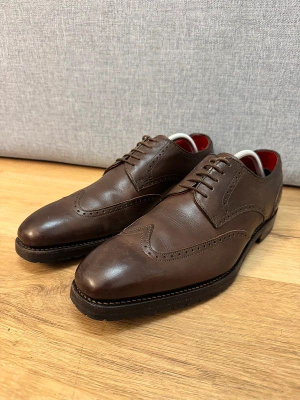 Wellensteyn Wellensteyn 4871 Derby Leather Brown Lace Ups size 43 Size US 10 / EU 43 - 6 Thumbnail