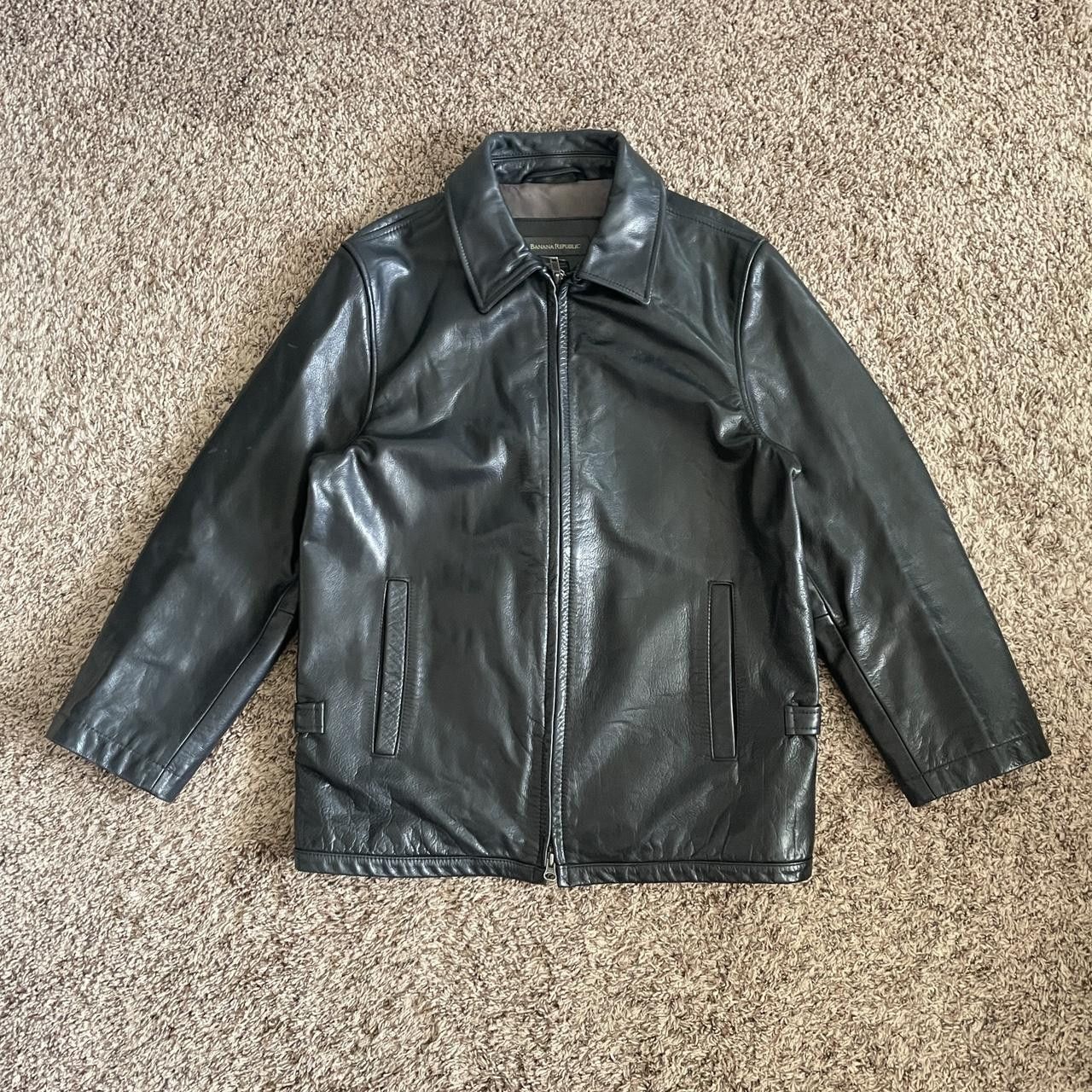 Banana Republic Banana Republic Leather Jacket Size US S / EU 44-46 / 1 - 1 Thumbnail