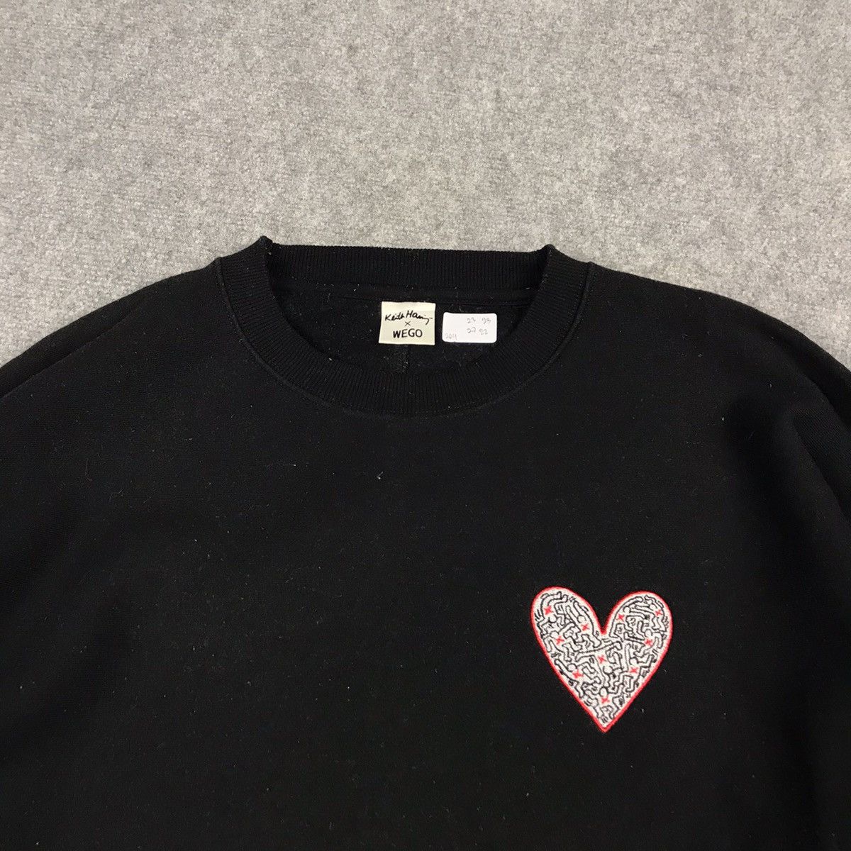Japanese Brand × Keith Haring KEITH HARING X WEGO LOVE DESIGN SWEATSHIRT Size US M / EU 48-50 / 2 - 2 Thumbnail