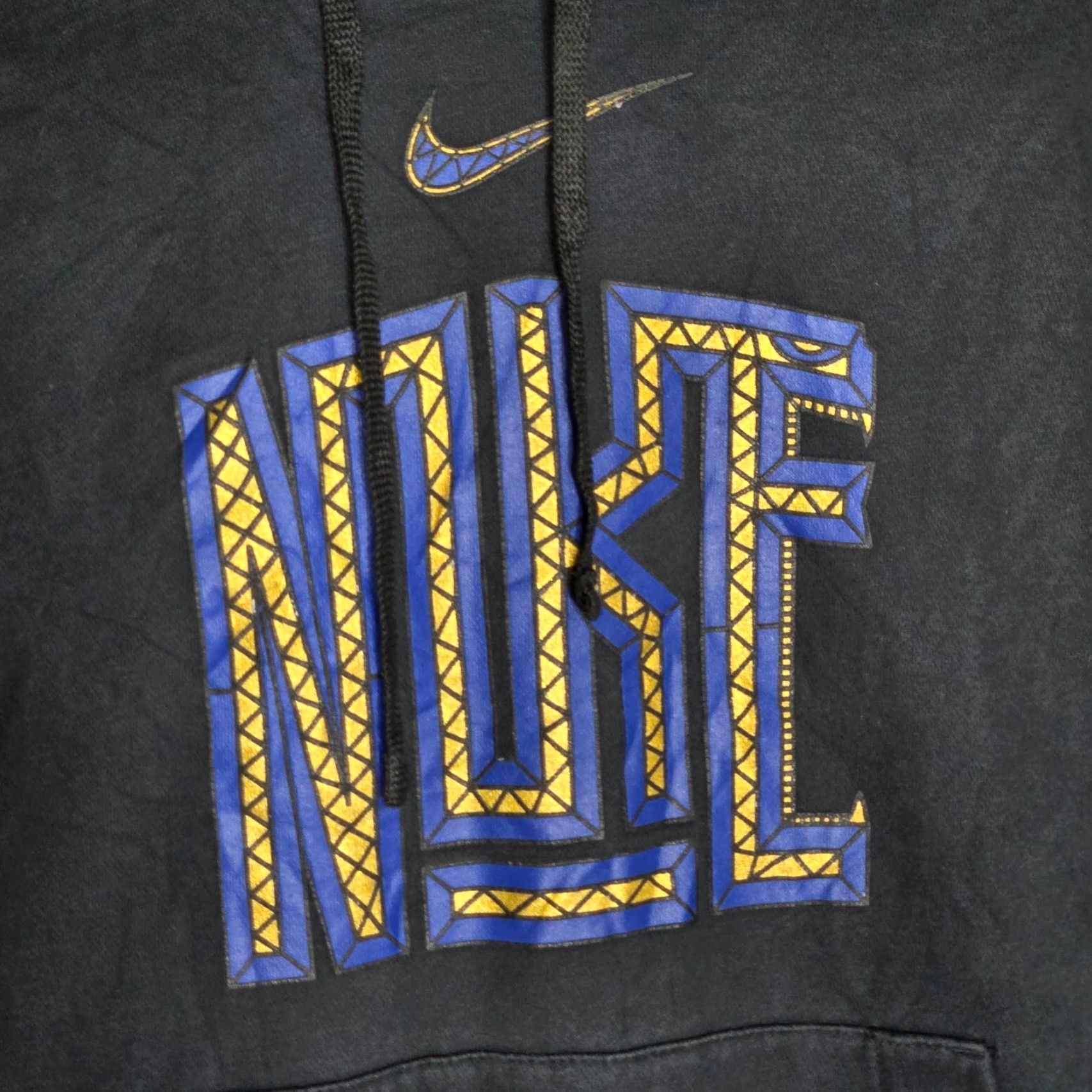 Nike Nike Hoodie Mens Pullover Black Small Logo Athletic Sweatshirt Size US S / EU 44-46 / 1 - 6 Thumbnail