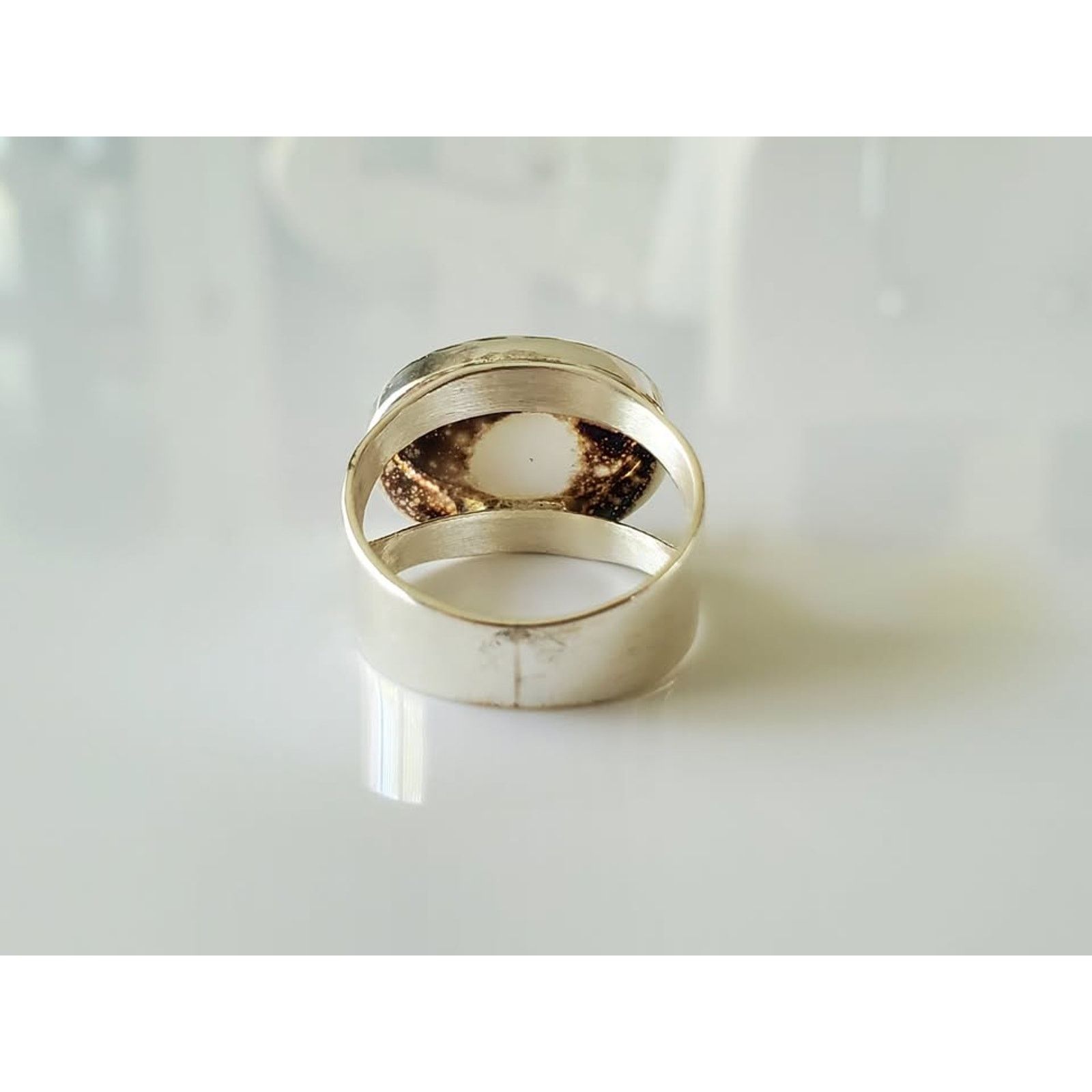 Other Sterling Silver East West Ruby Ring Size ONE SIZE - 4 Thumbnail