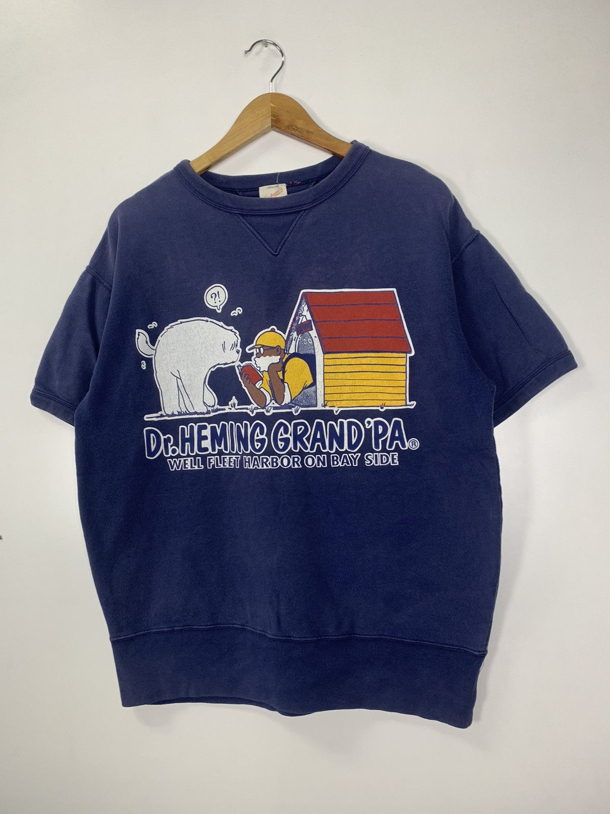 Japanese Brand × Vintage Vintage Dr. Heming Grand’pa Sweatshirt Size US L / EU 52-54 / 3 - 6 Thumbnail