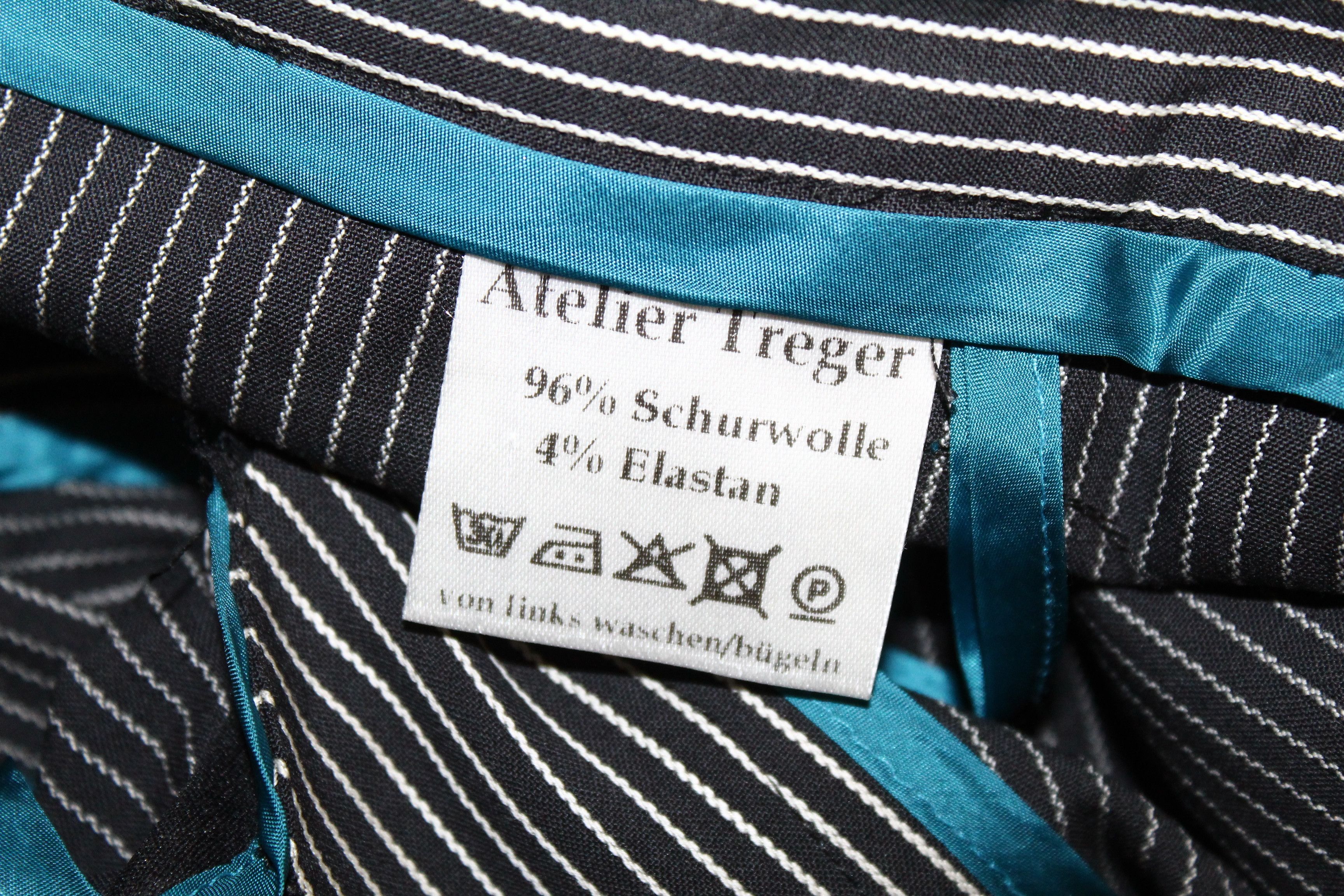 Other Atelier Treger hickory one pleat wool-blend tailored pants Size US 31 - 7 Thumbnail