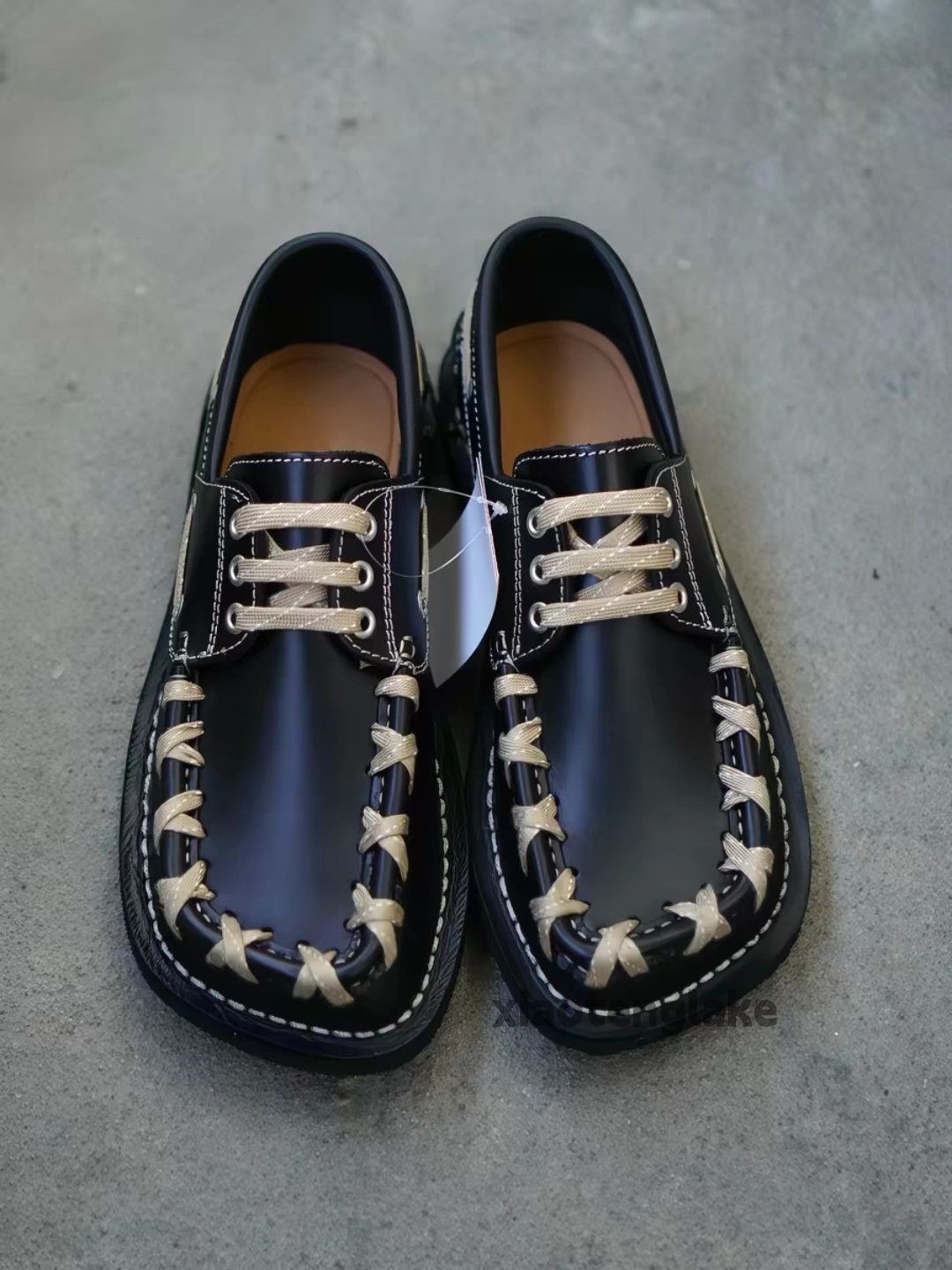 Retro Prada Loewe style outdoor sports work boots shoes