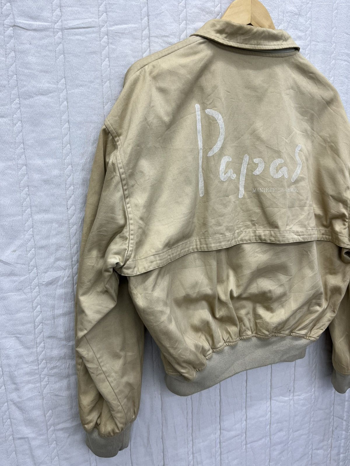 Designer × Japanese Brand × Vintage ARCHIVE🔥VTG PAPAS GOLF BOMBER JACKET Size US M / EU 48-50 / 2 - 2 Thumbnail