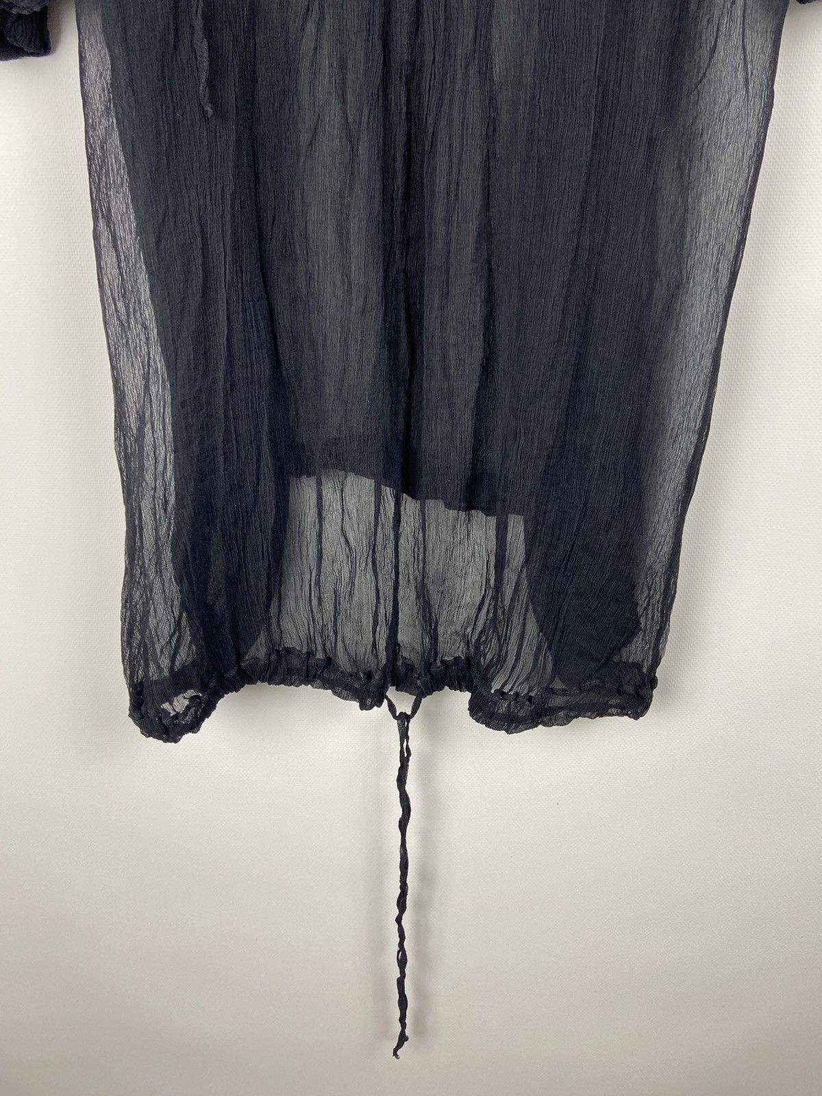 Transit × Vintage Vintage Transit Par Such Avant-Garde Silk Transparent Dress Size S / US 4 / IT 40 - 7 Thumbnail