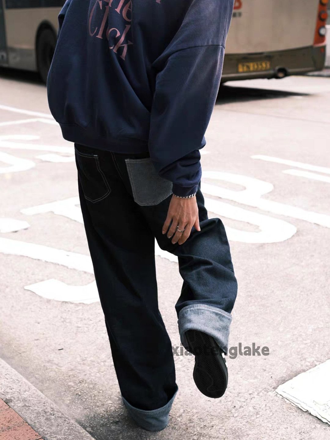Designer × Jean × Vintage utility y2k skate hiphop dance loose baggy jeans Size US 28 / EU 44 - 6 Thumbnail