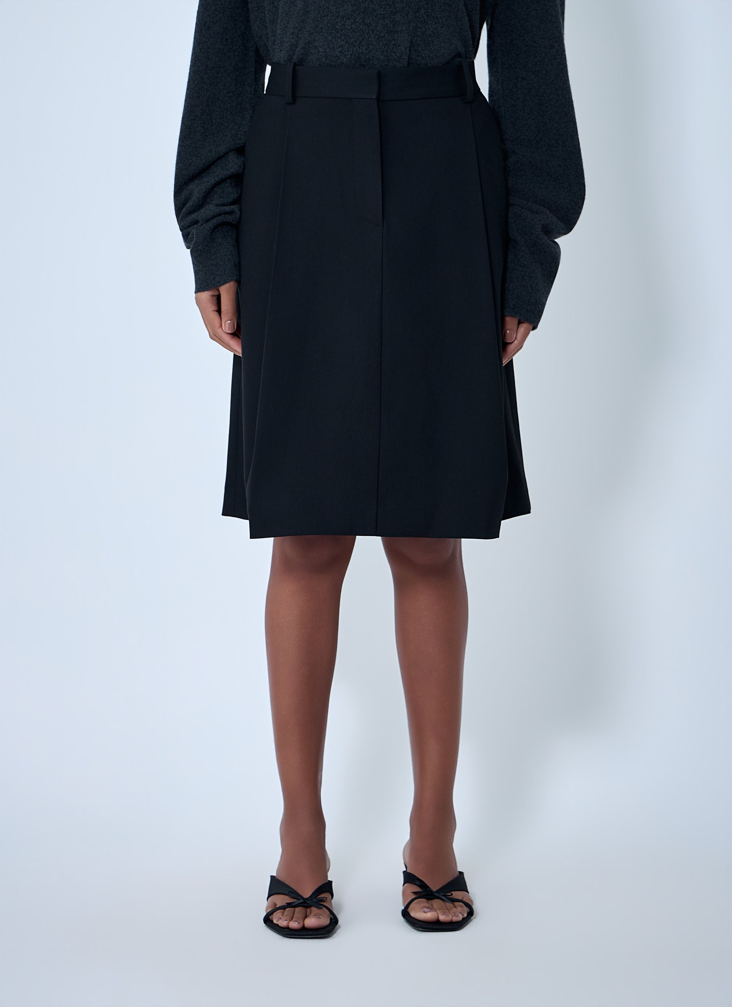 Toteme Tailored Pleated Skirt Size 34" / US 12 / IT 48 - 1 Thumbnail