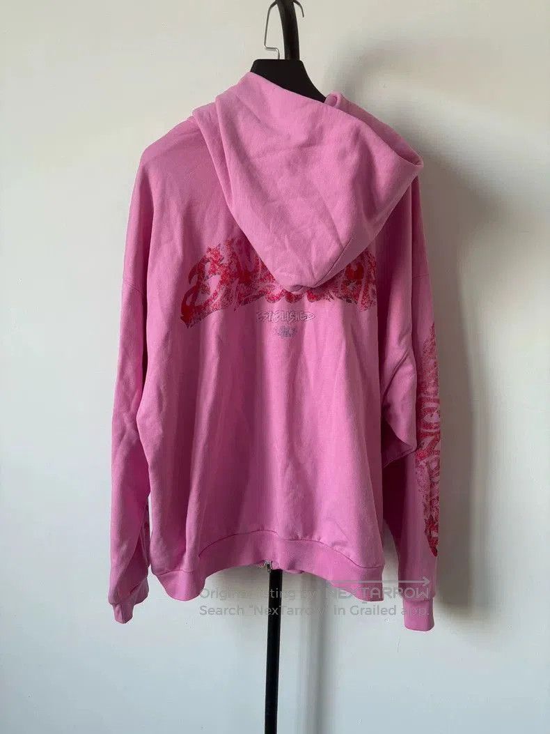 Balenciaga Balenciaga Pink Zip Sweatshirt Jacket. Size US M / EU 48-50 / 2 - 2 Thumbnail