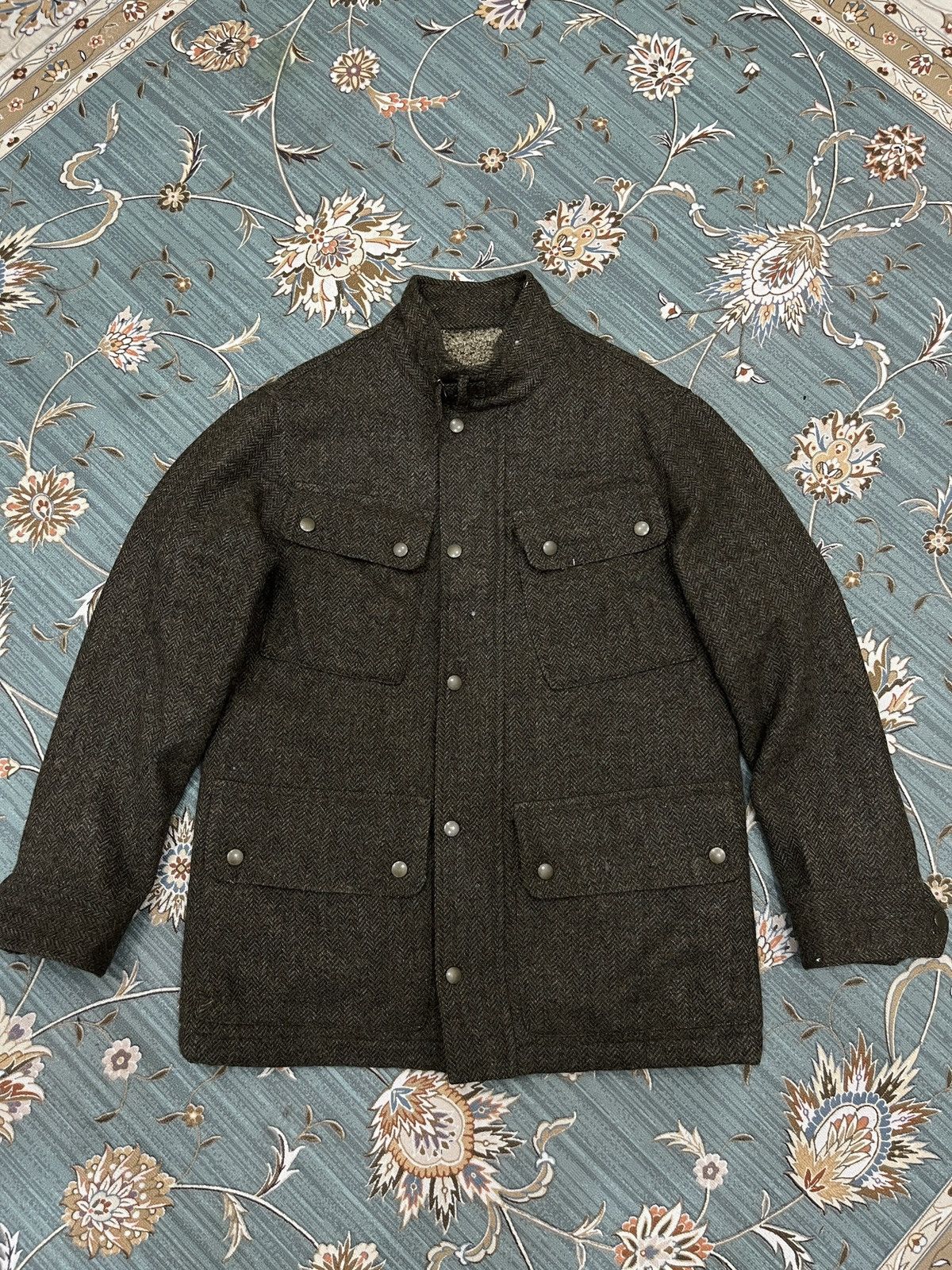 Lord & Taylor 🔥🔥🔥STEALS HERRINGBONE TWILL WOOL JACKET Size US S / EU 44-46 / 1 - 2 Thumbnail