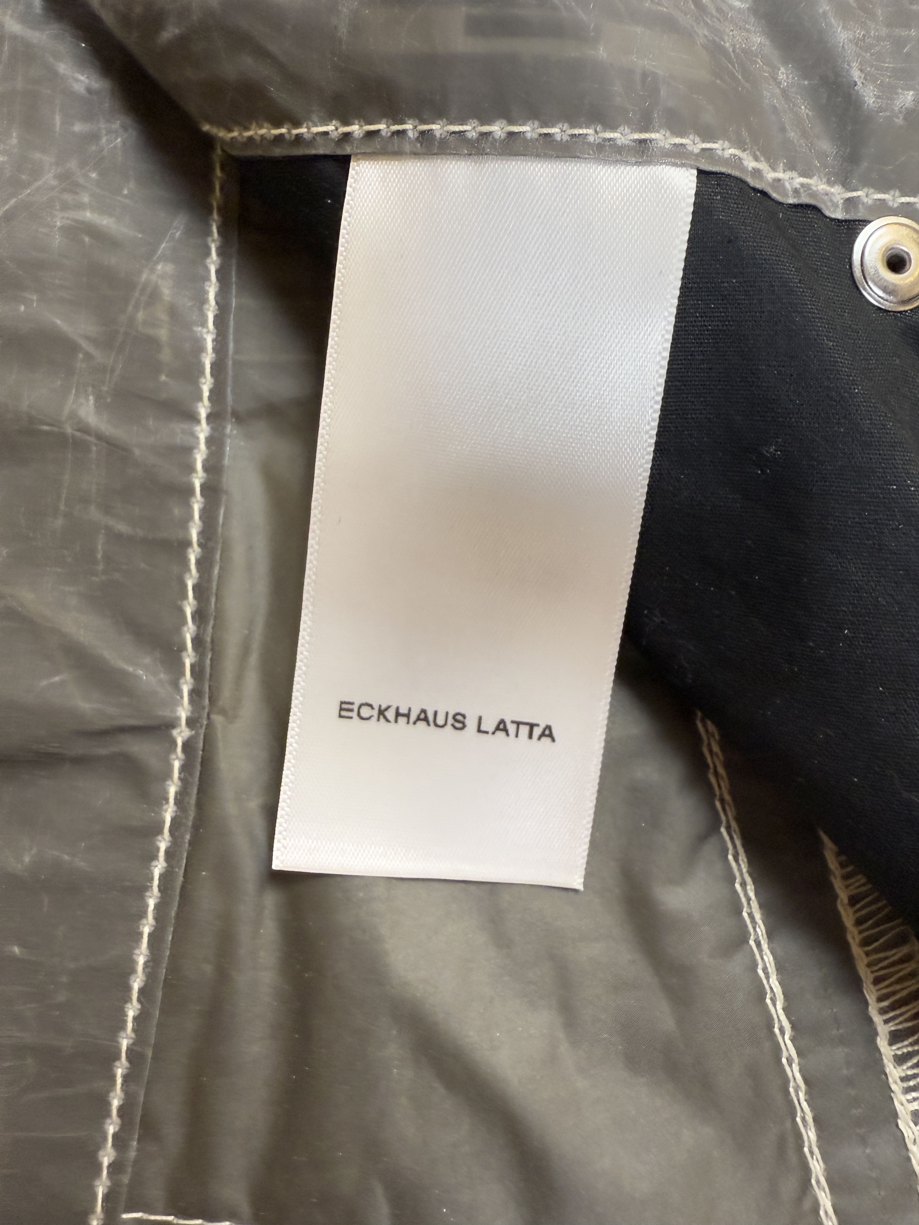 Eckhaus Latta $575 Eckhaus Latta Paper Ultra Wide Leg Jeans Size US 26 / EU 42 - 11 Thumbnail