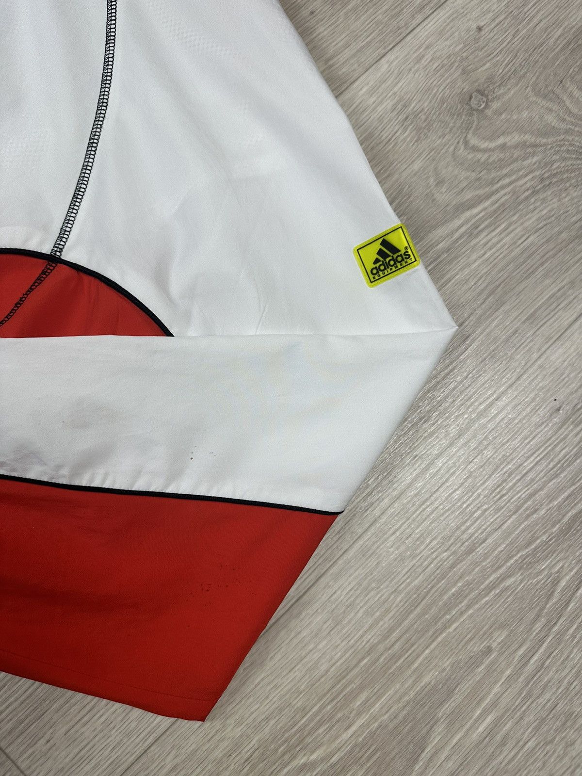 Adidas × Vintage Vintage Men’s Adidas Equipment Zip Track Top Jacket Size US S / EU 44-46 / 1 - 5 Thumbnail